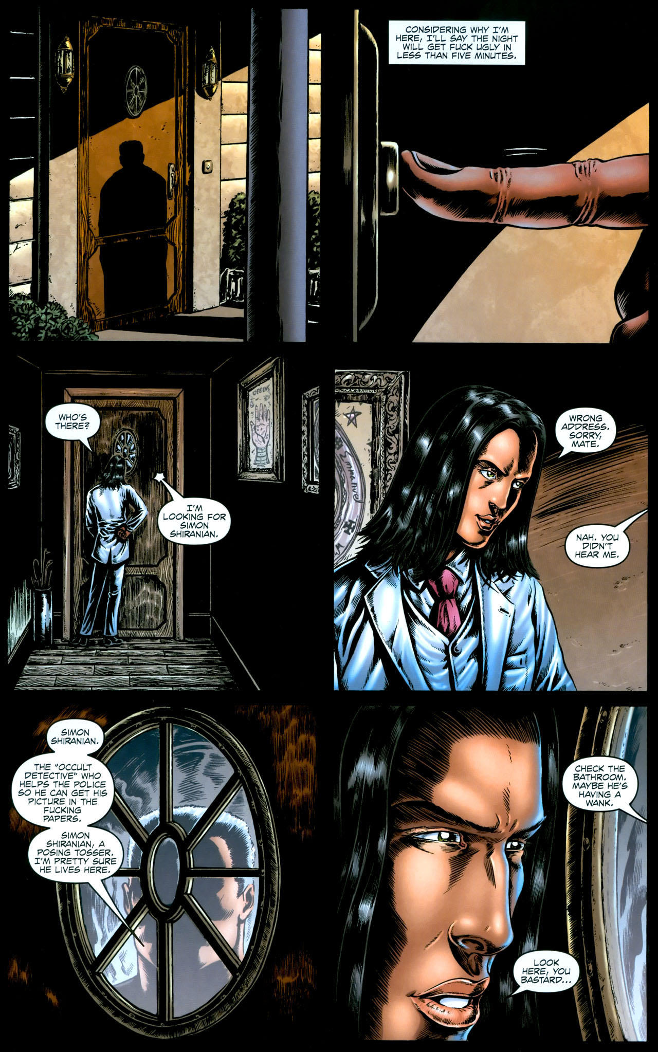 Read online Gravel comic -  Issue #0 - 9