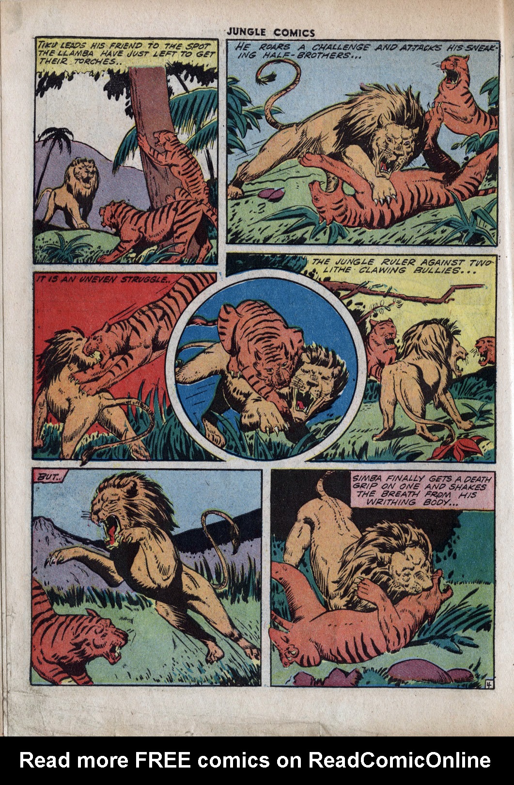 Read online Jungle Comics comic -  Issue #49 - 18