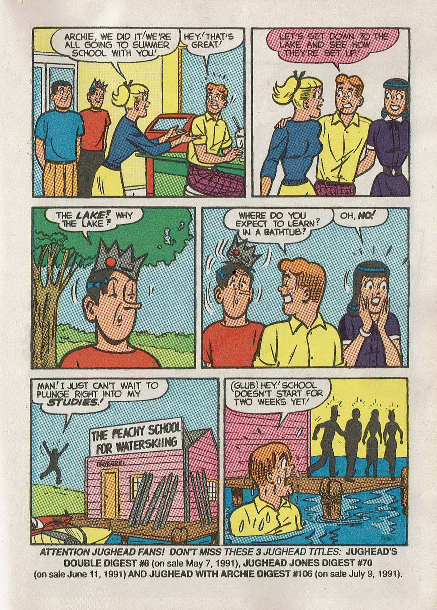 Read online Jughead Jones Comics Digest comic -  Issue #70 - 51