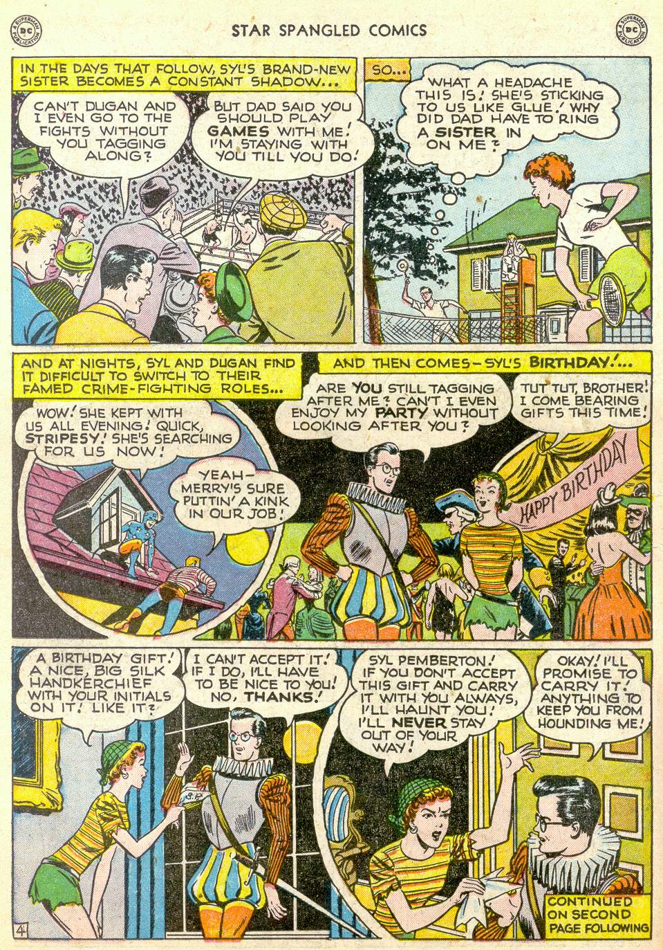 Read online Star Spangled Comics comic -  Issue #81 - 26