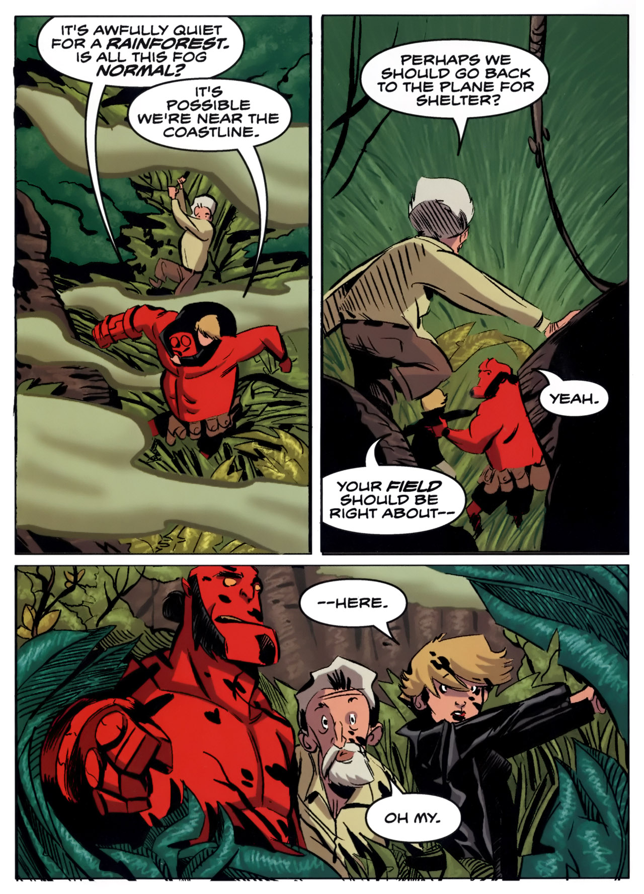 Read online Hellboy Animated: The Menagerie comic -  Issue # TPB - 18