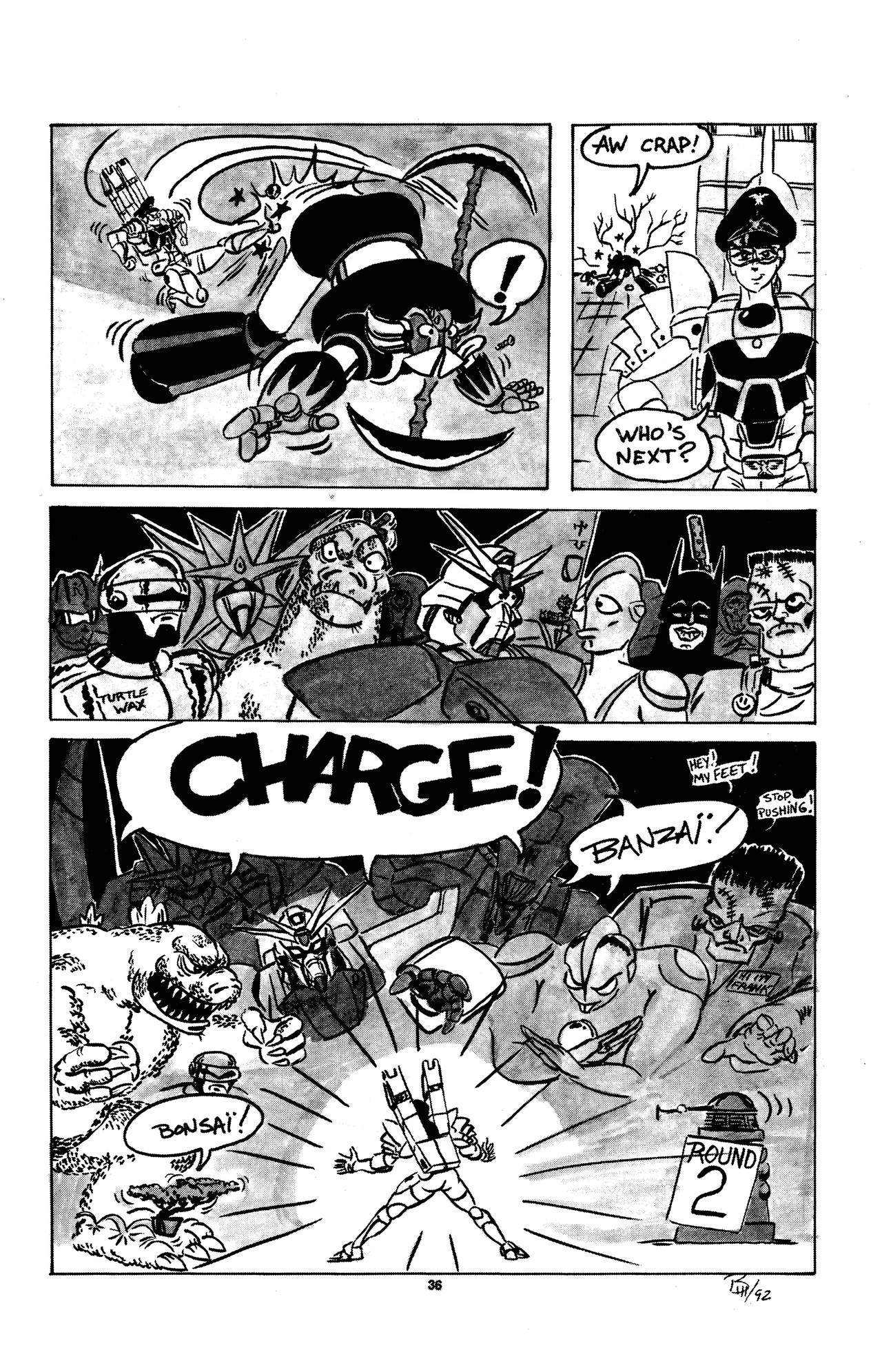 Read online Girls of Ninja High School comic -  Issue #2 - 36