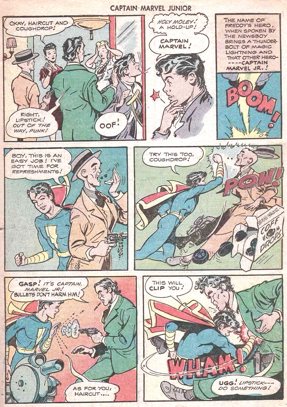 Read online Captain Marvel, Jr. comic -  Issue #53 - 14