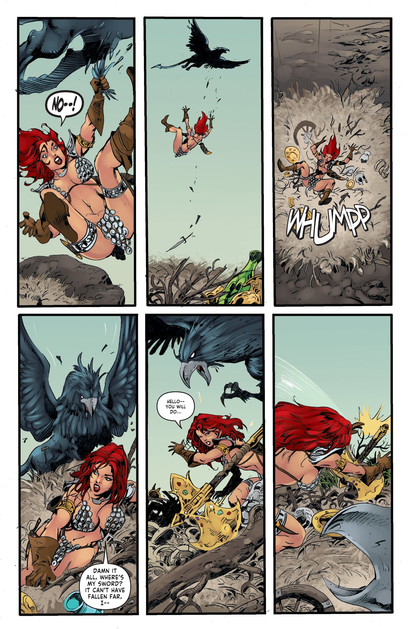 Read online Red Sonja Vol. 4 comic -  Issue #23 - 23