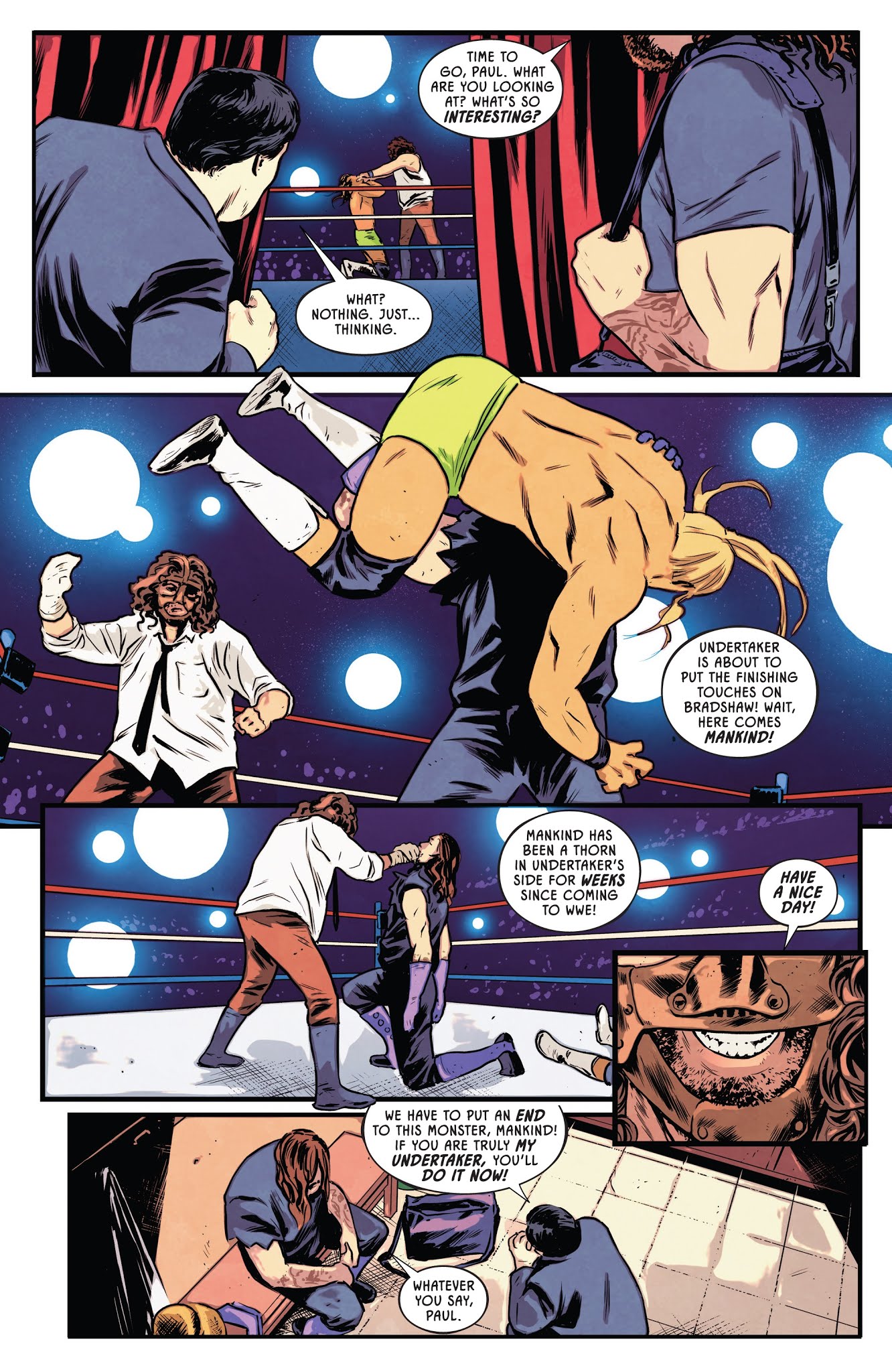 Read online WWE: Undertaker comic -  Issue # TPB - 38