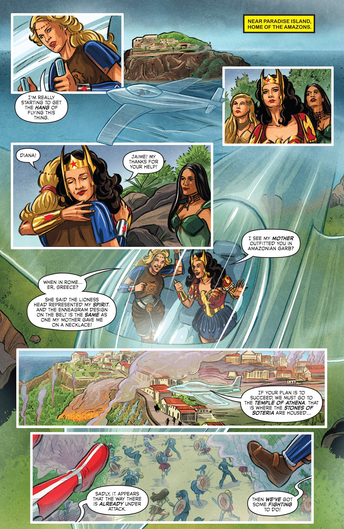 Read online Wonder Woman '77 Meets The Bionic Woman comic -  Issue #6 - 5