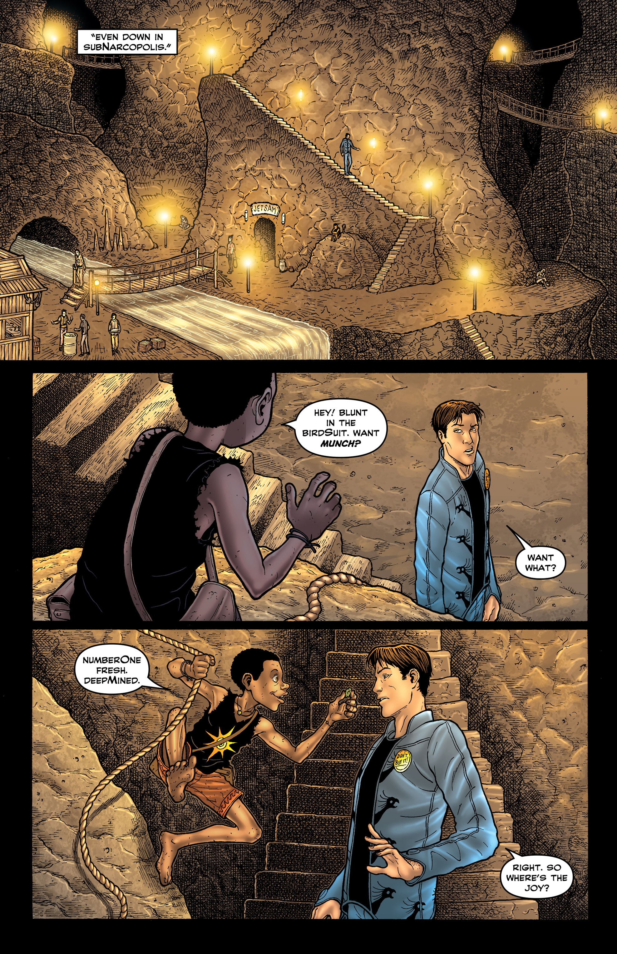 Read online Jamie Delano's Narcopolis comic -  Issue #3 - 14