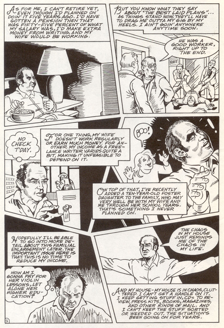Read online American Splendor: Terminal comic -  Issue # Full - 5