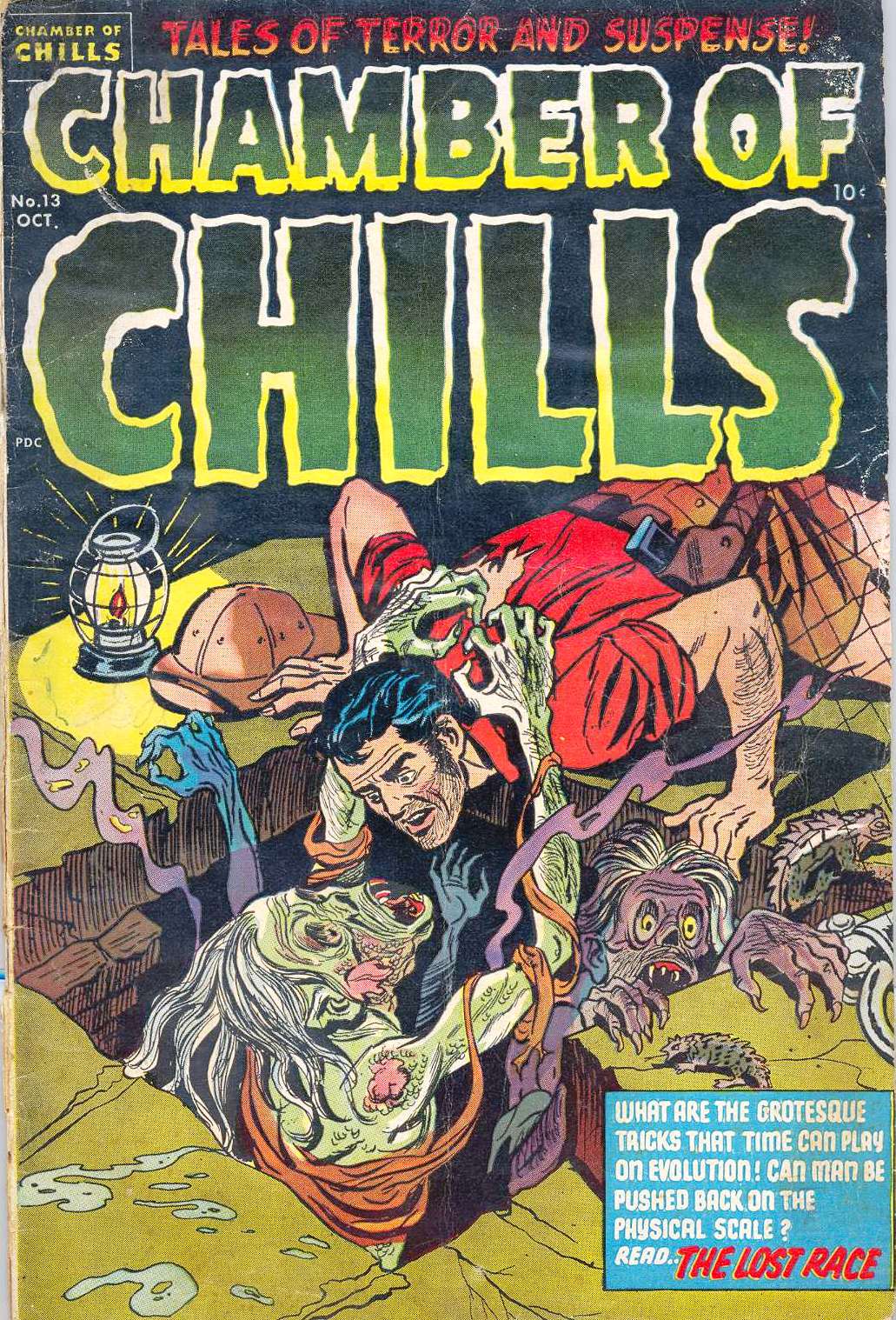 Read online Chamber of Chills (1951) comic -  Issue #13 - 1