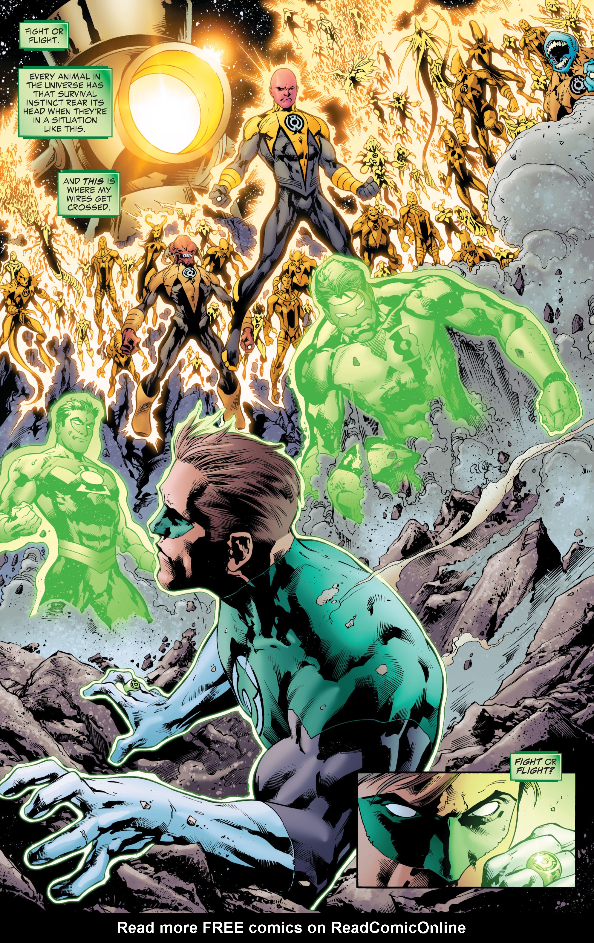 Read online Green Lantern: The Sinestro Corps War comic -  Issue # Full - 97