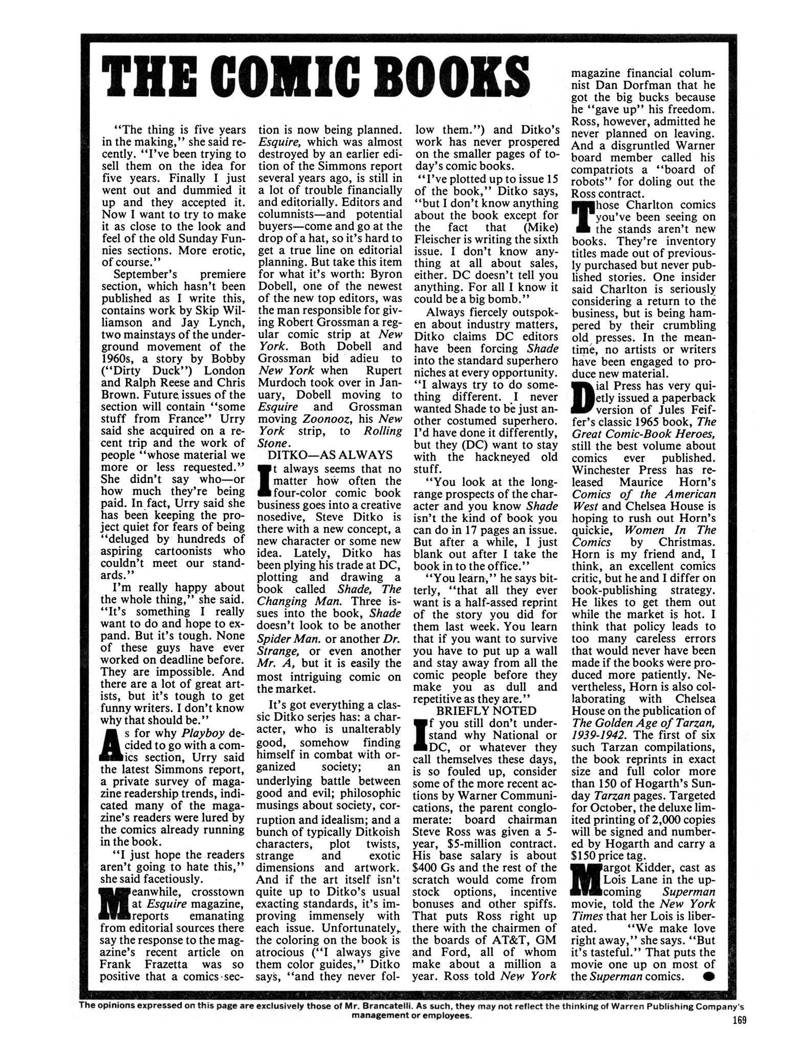 Read online Eerie Archives comic -  Issue # TPB 18 - 166