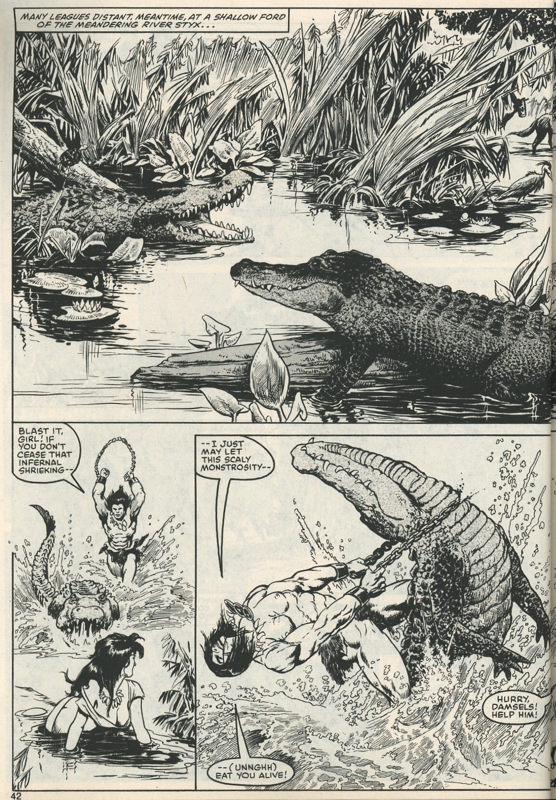 The Savage Sword Of Conan issue 111 - Page 44