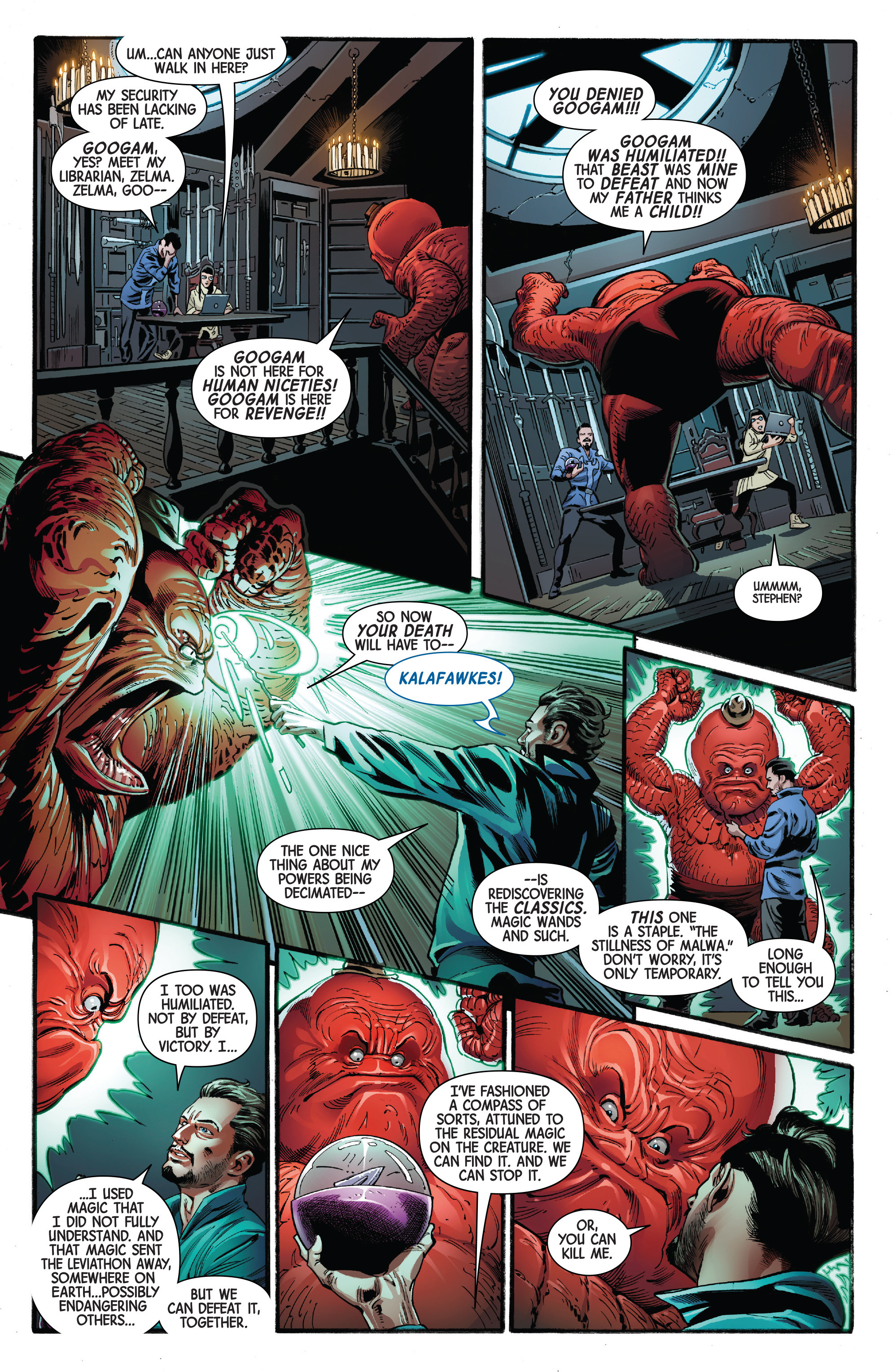 Read online Doctor Strange (2015) comic -  Issue #1 - MU - 12
