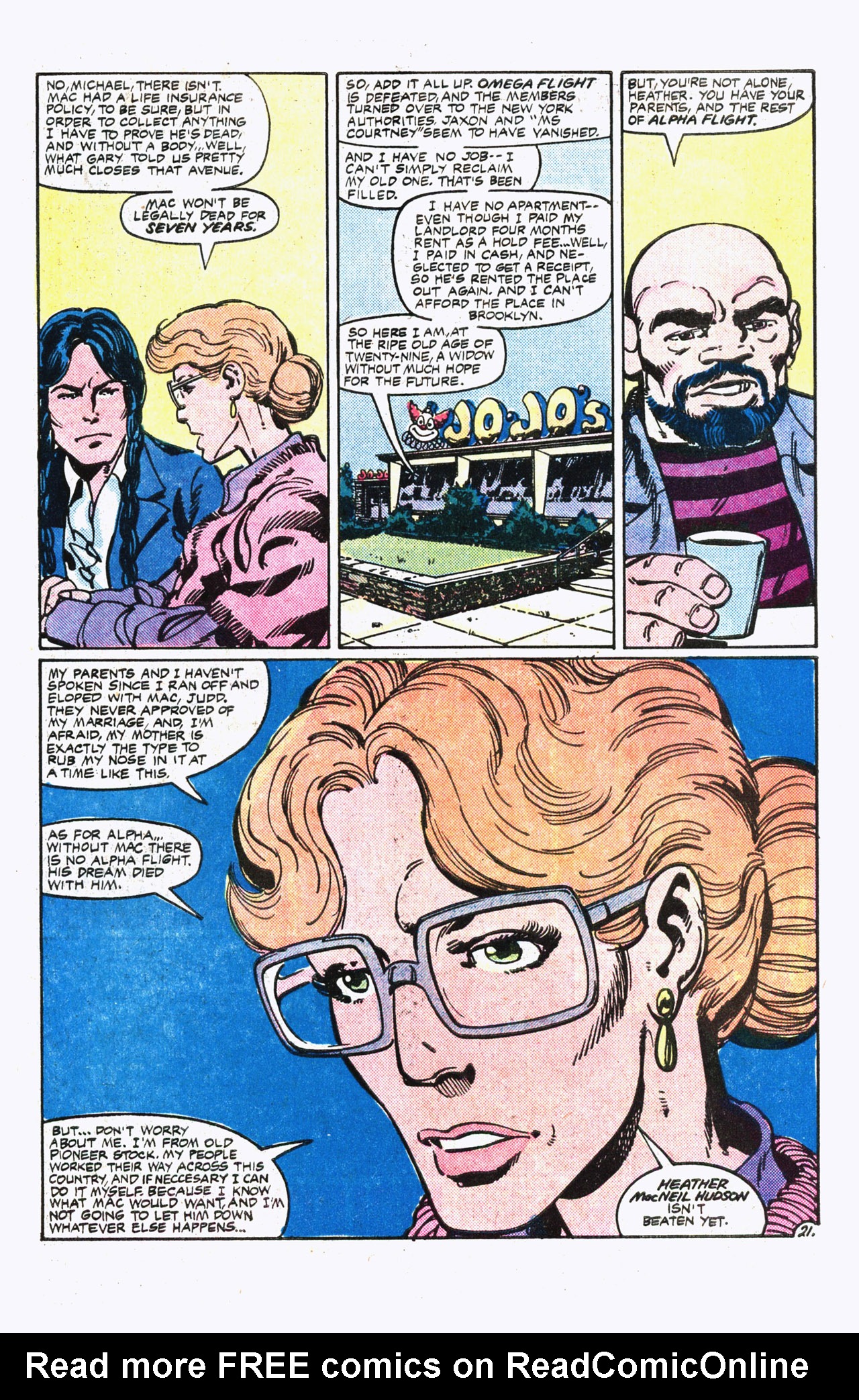 Read online Alpha Flight (1983) comic -  Issue #13 - 22