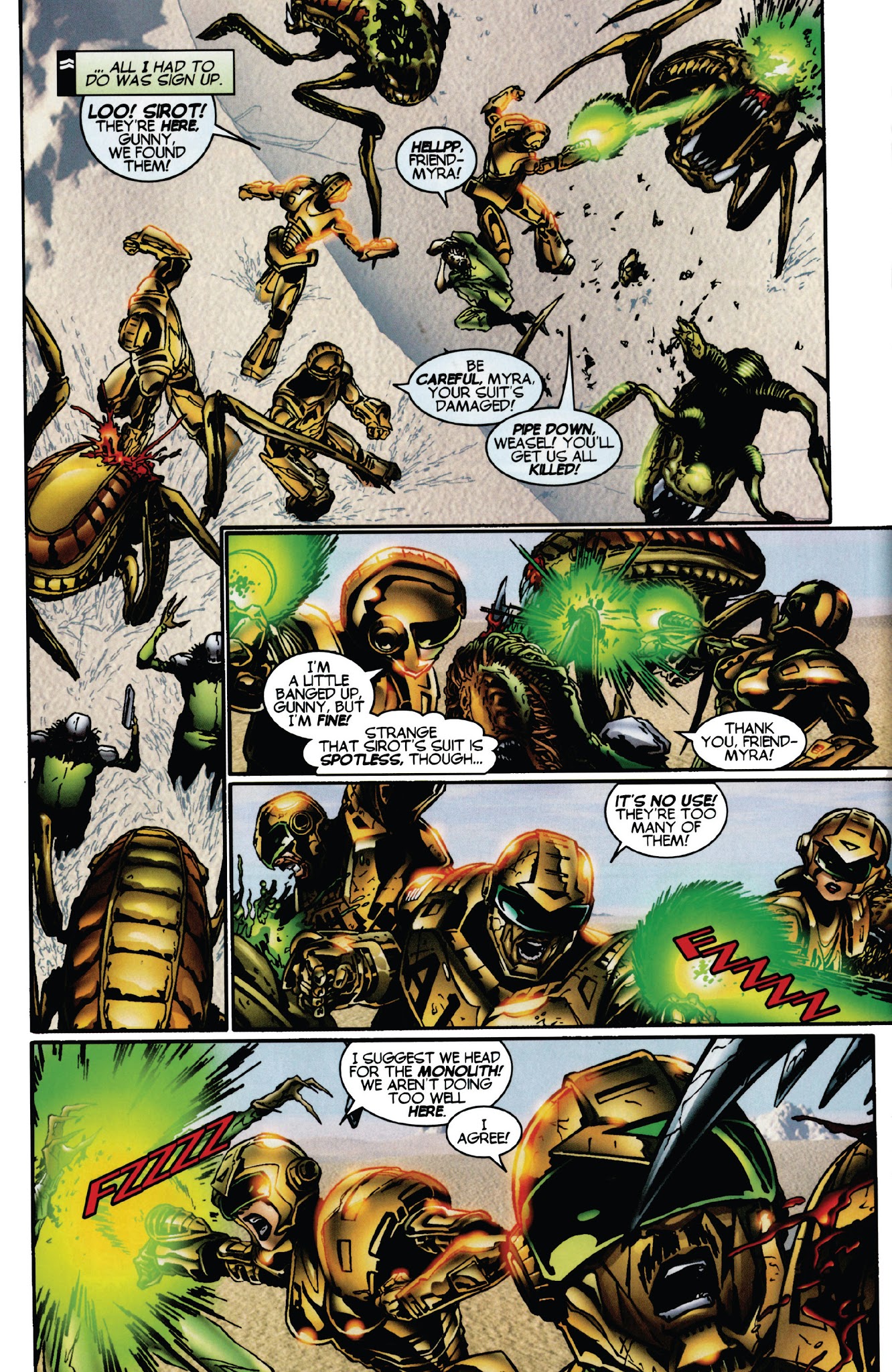 Read online Armorines (1999) comic -  Issue #3 - 18