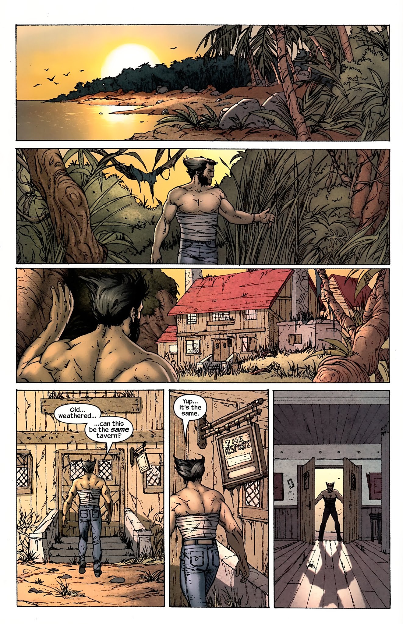 Read online Wolverine: Xisle comic -  Issue #5 - 7