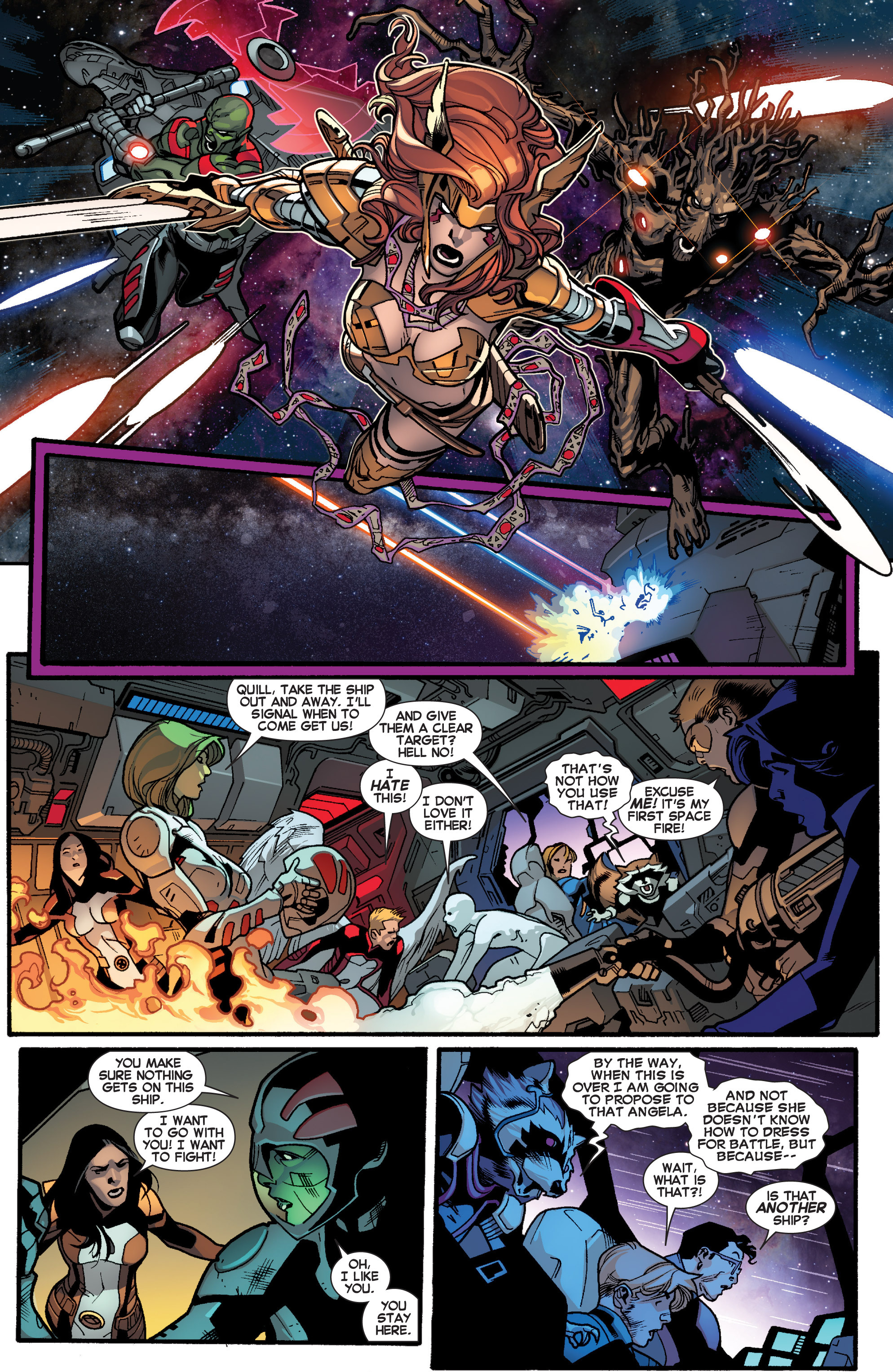 Read online Guardians of the Galaxy/All-New X-Men: The Trial of Jean Grey comic -  Issue # TPB - 57