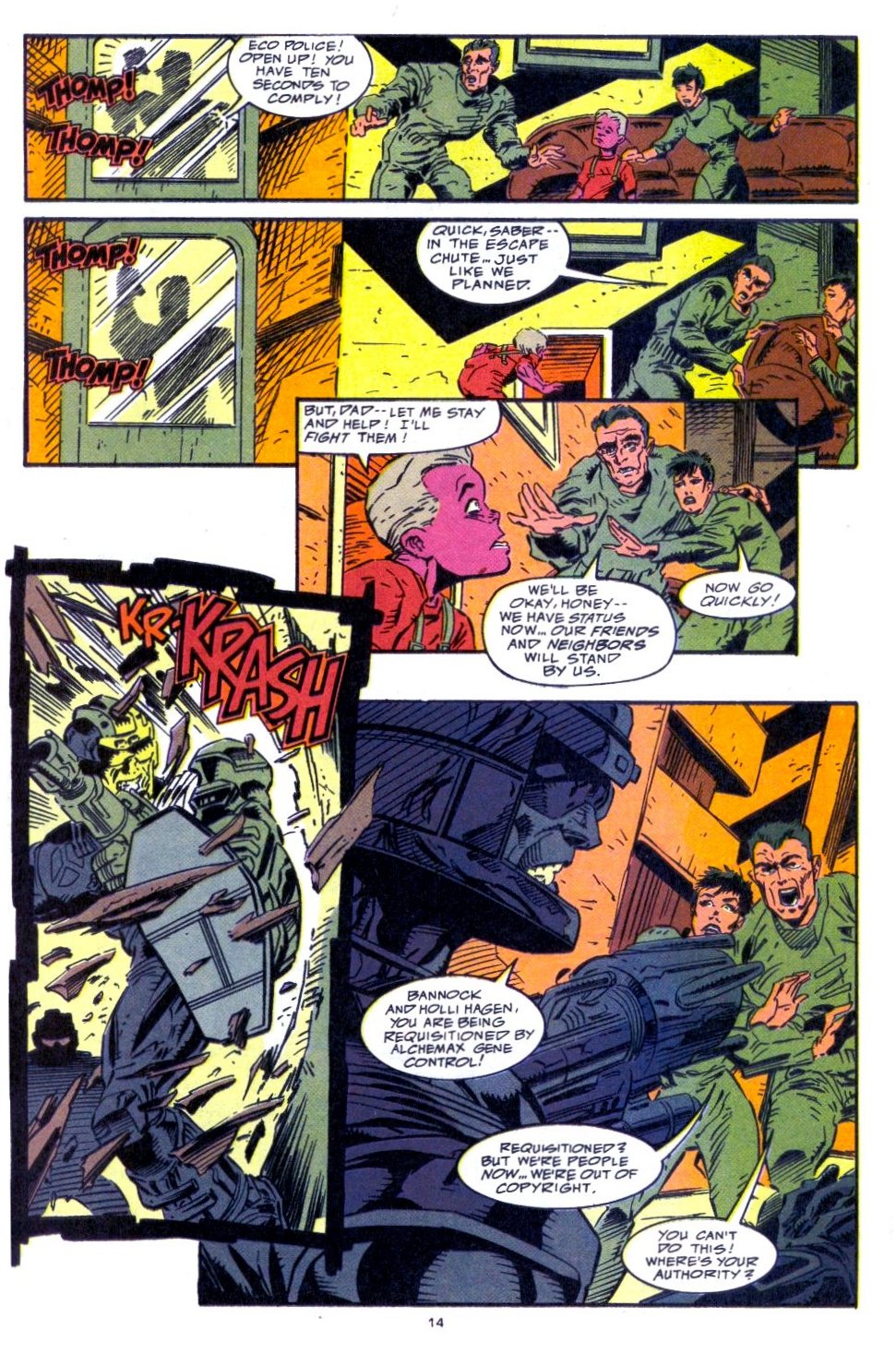 Read online Punisher 2099 comic -  Issue #15 - 11