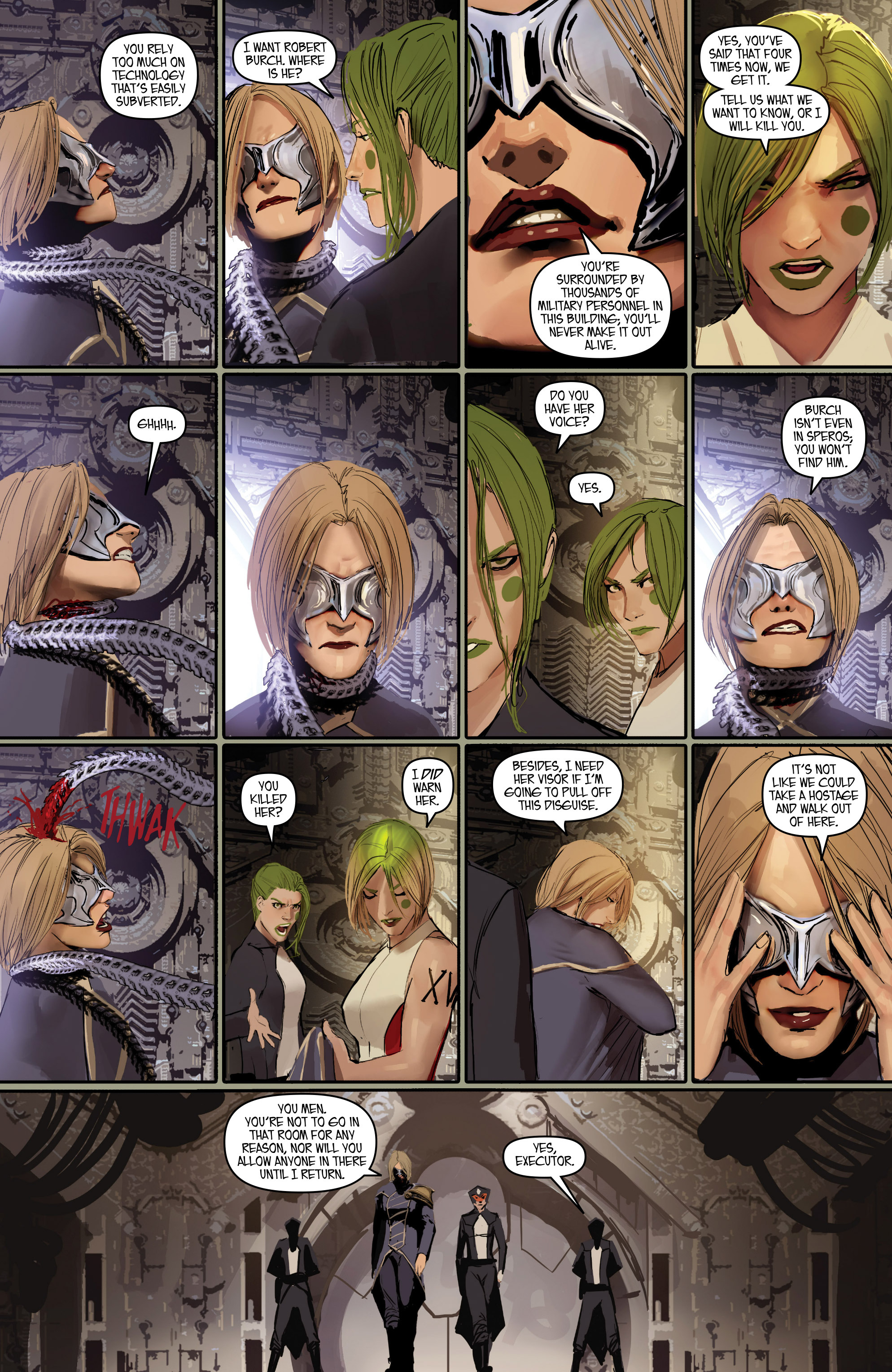 Read online Aphrodite IX (2013) comic -  Issue #Aphrodite IX (2013) _TPB 2 - 56
