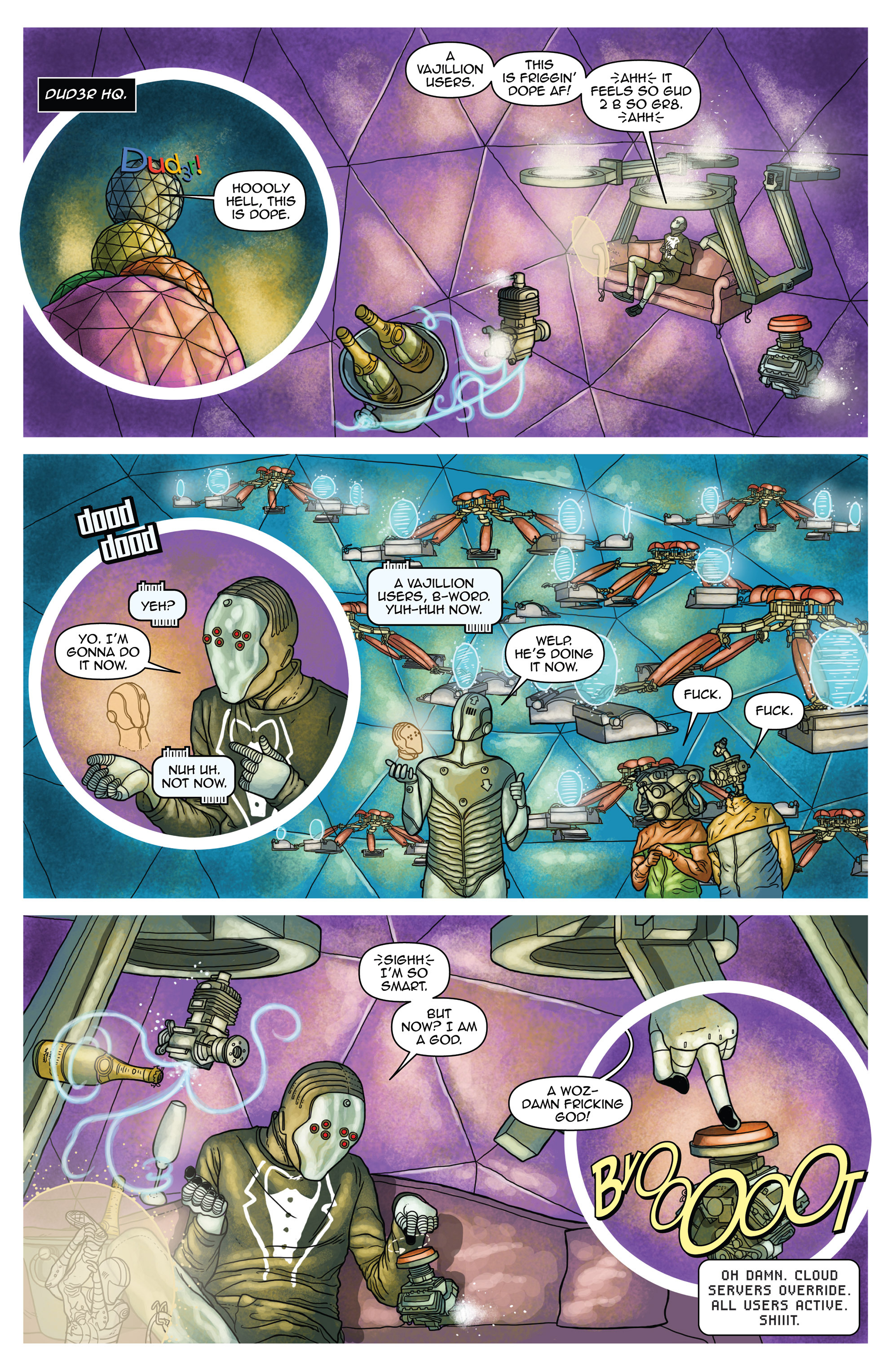 Read online D4VEocracy comic -  Issue #3 - 6