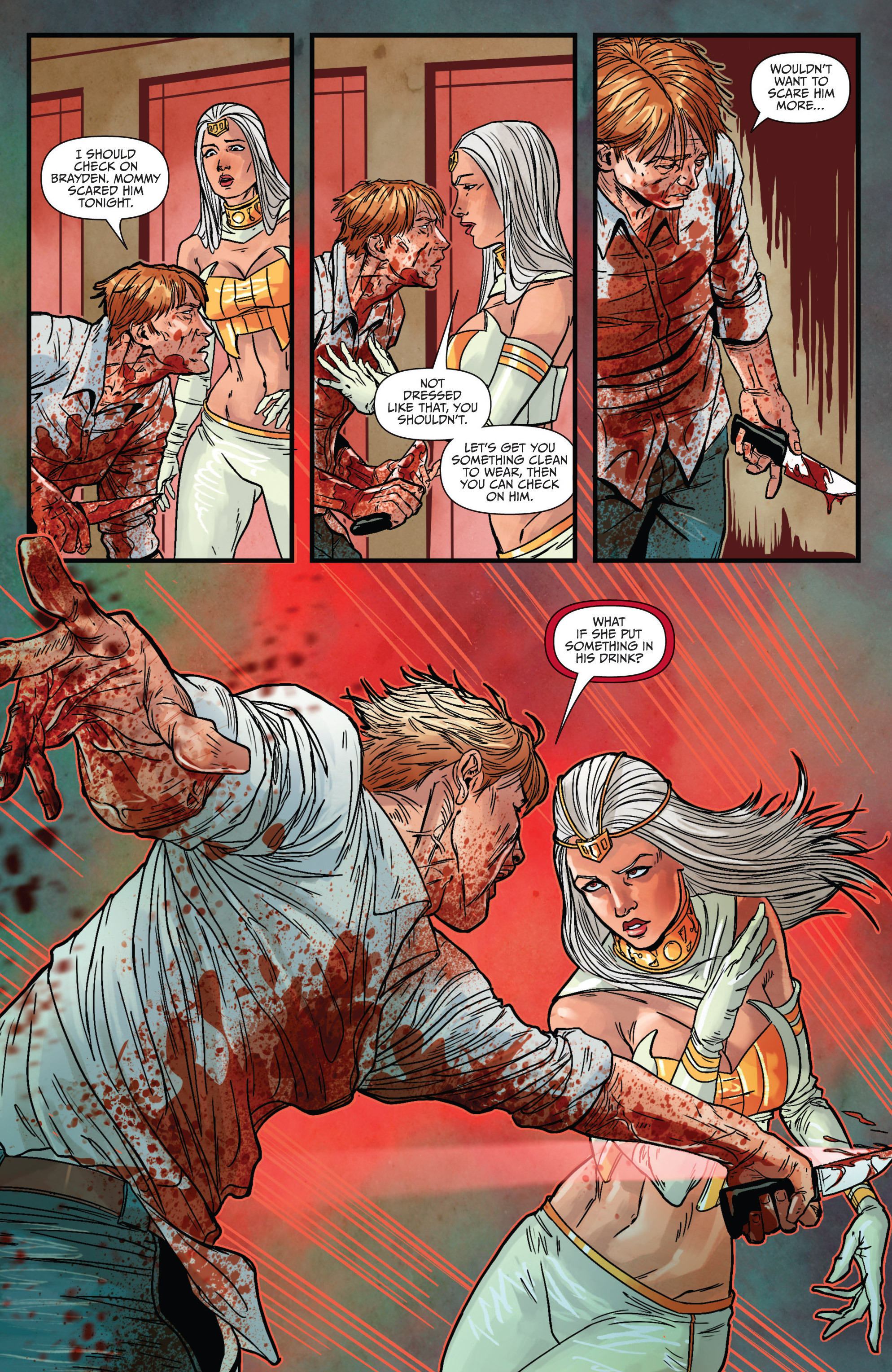 Read online Grimm Fairy Tales presents Wonderland comic -  Issue #38 - 17