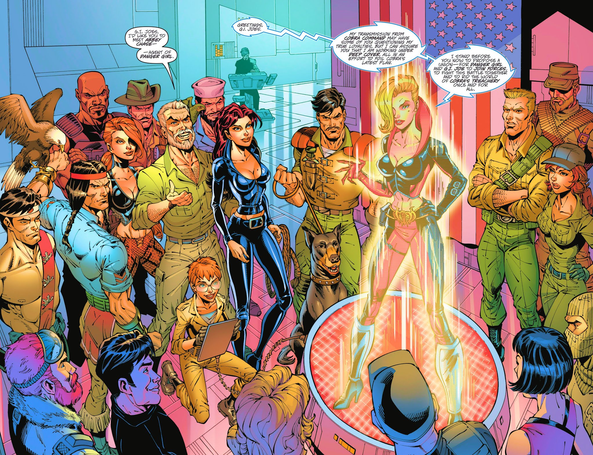 Read online Danger Girl/G.I. Joe comic -  Issue #3 - 11