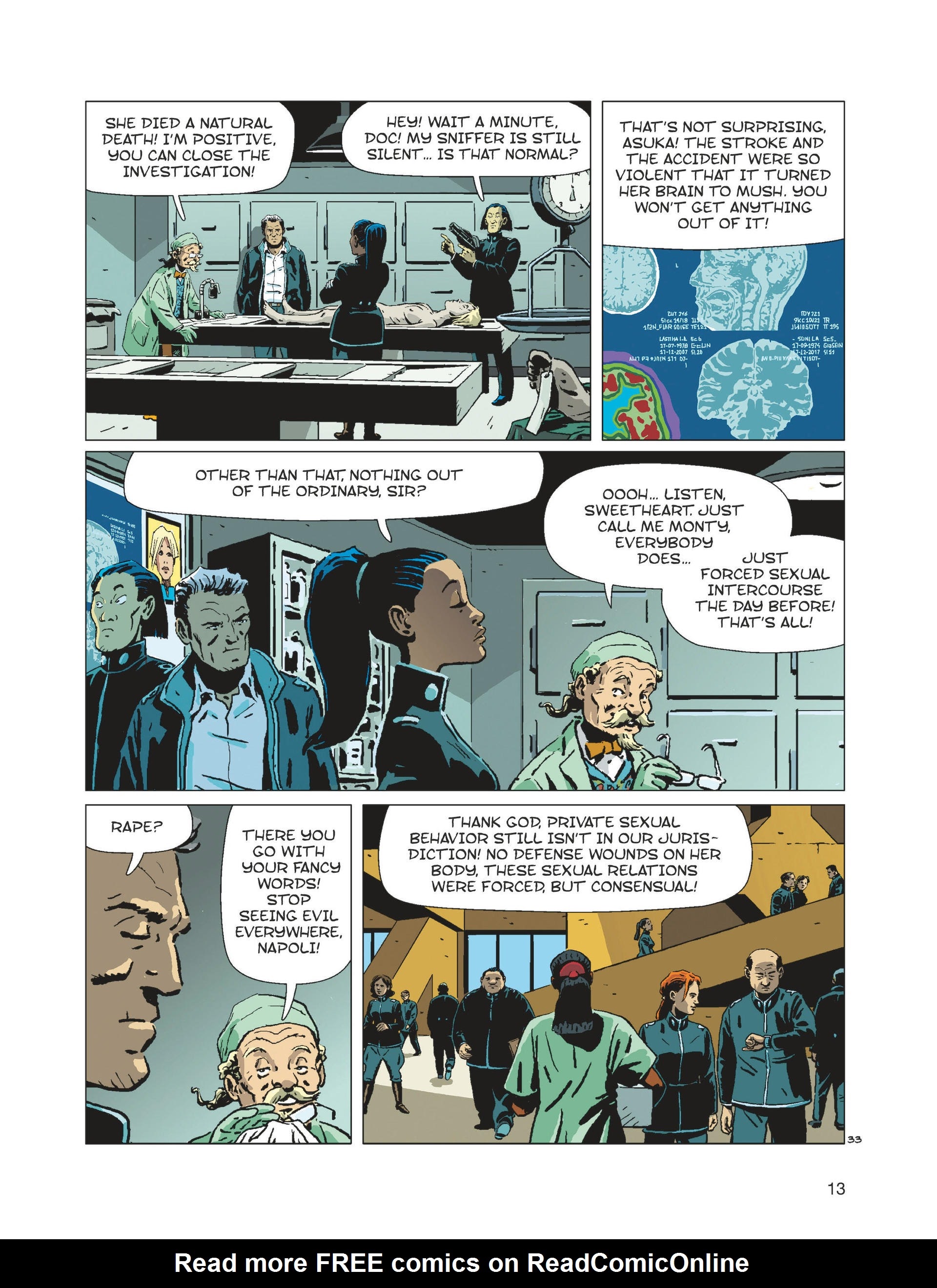 Read online Karma City comic -  Issue #2 - 13