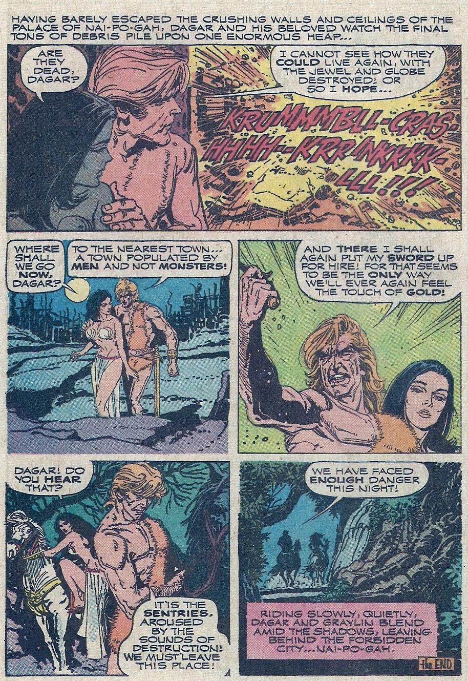 Read online Dagar the Invincible comic -  Issue #6 - 39