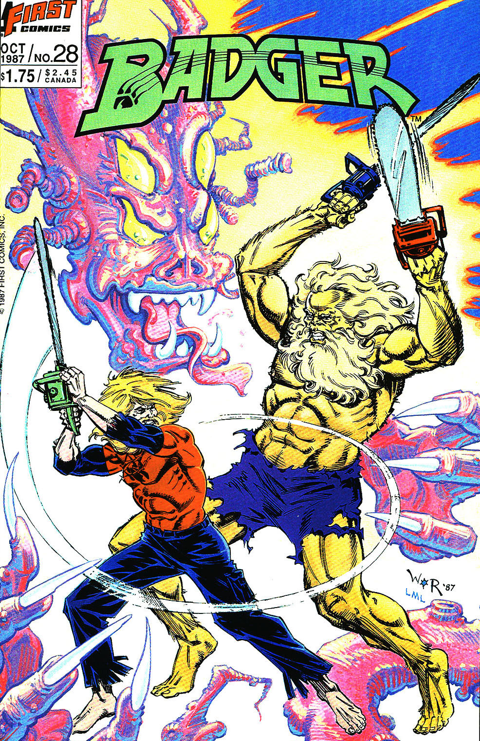 Read online The Badger comic -  Issue #28 - 2