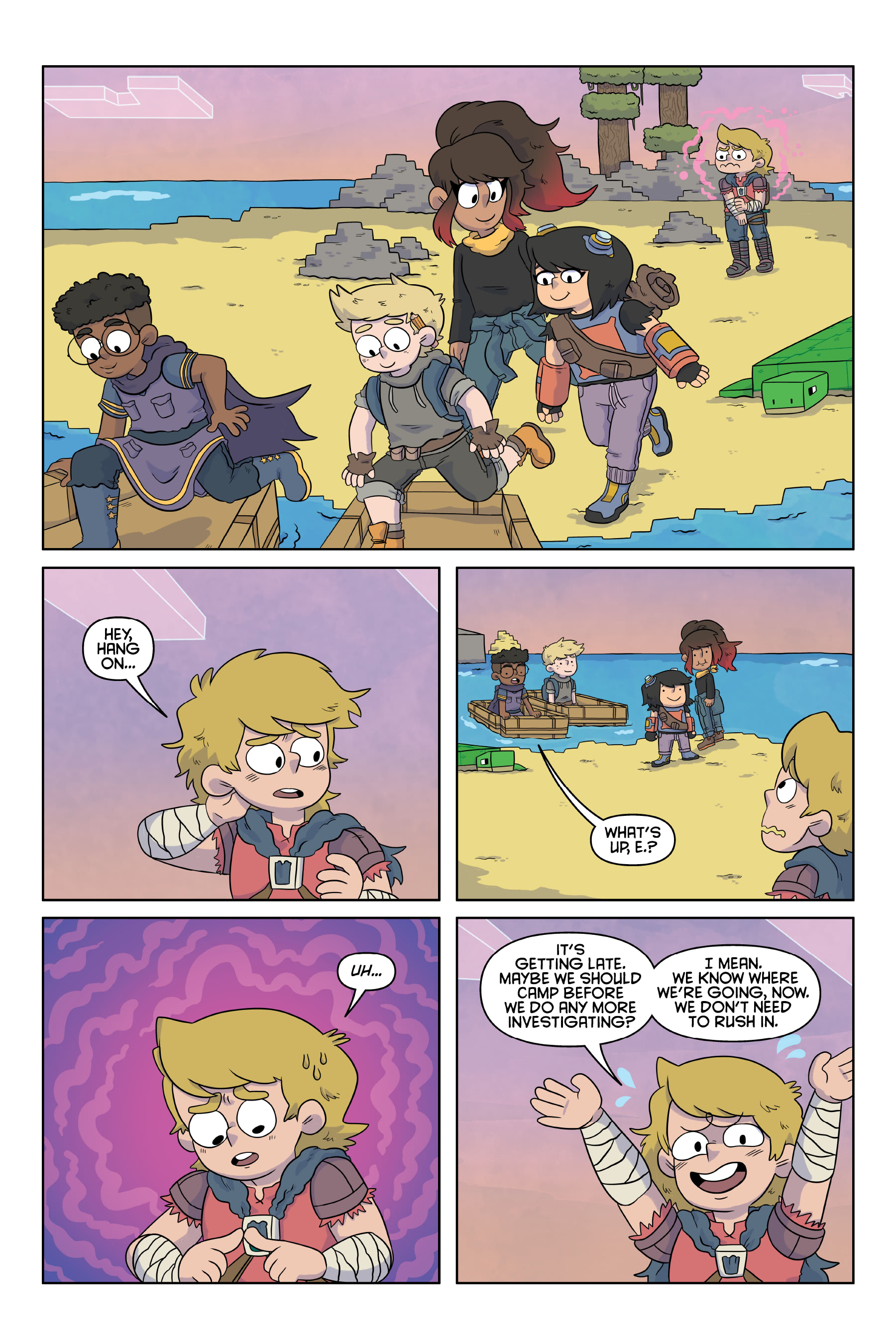 Read online Minecraft comic -  Issue # TPB 2 - 35