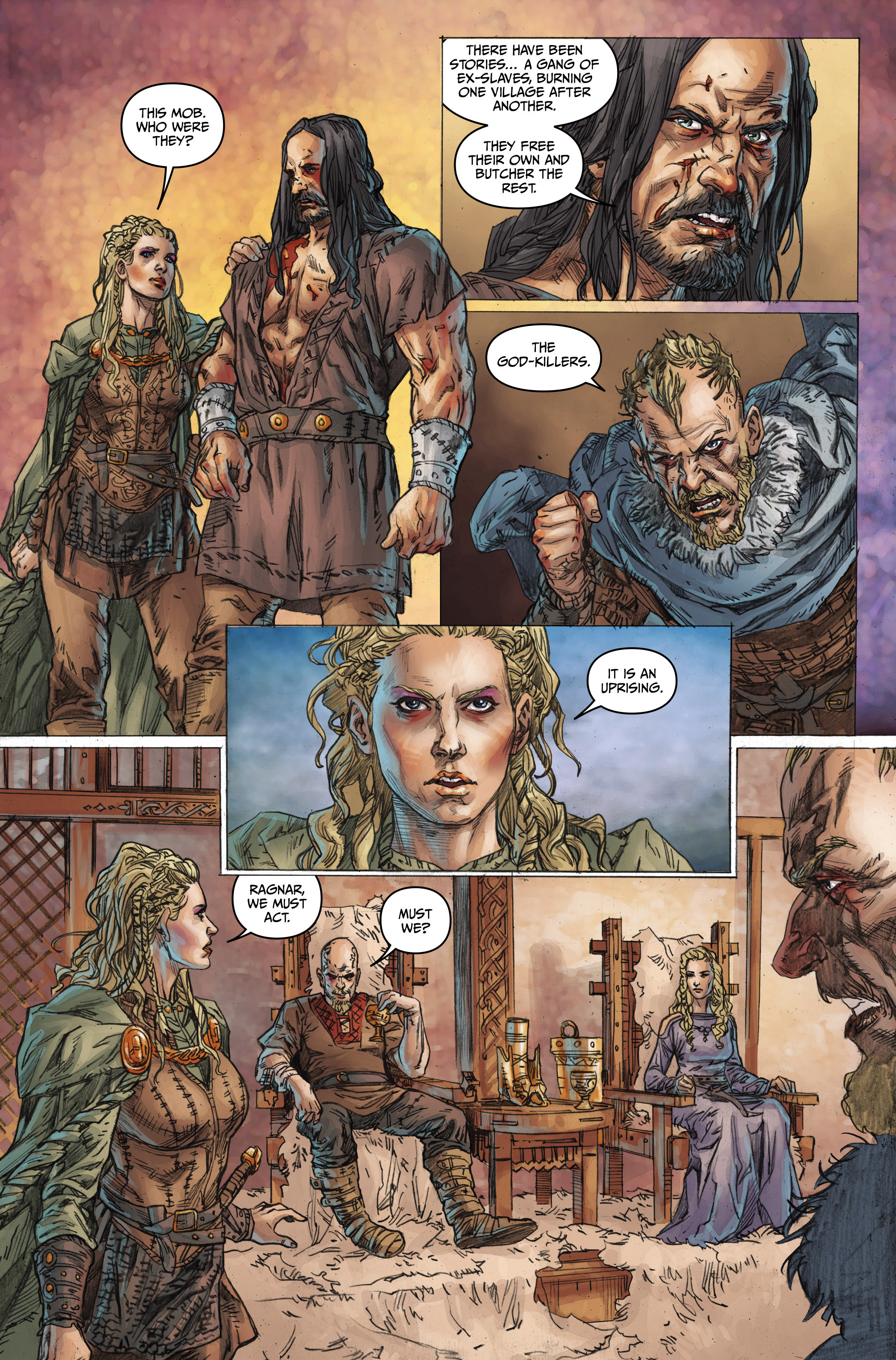 Read online Vikings: Uprising comic -  Issue #3 - 12