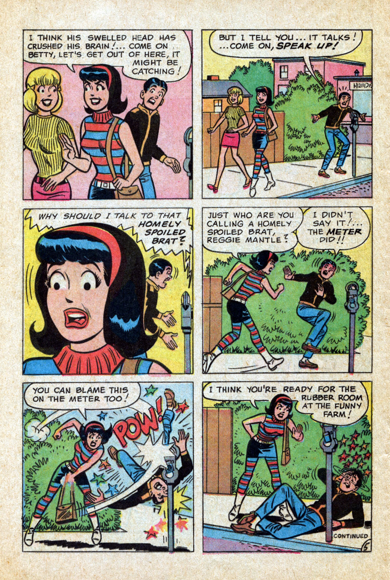 Read online Reggie and Me (1966) comic -  Issue #27 - 24