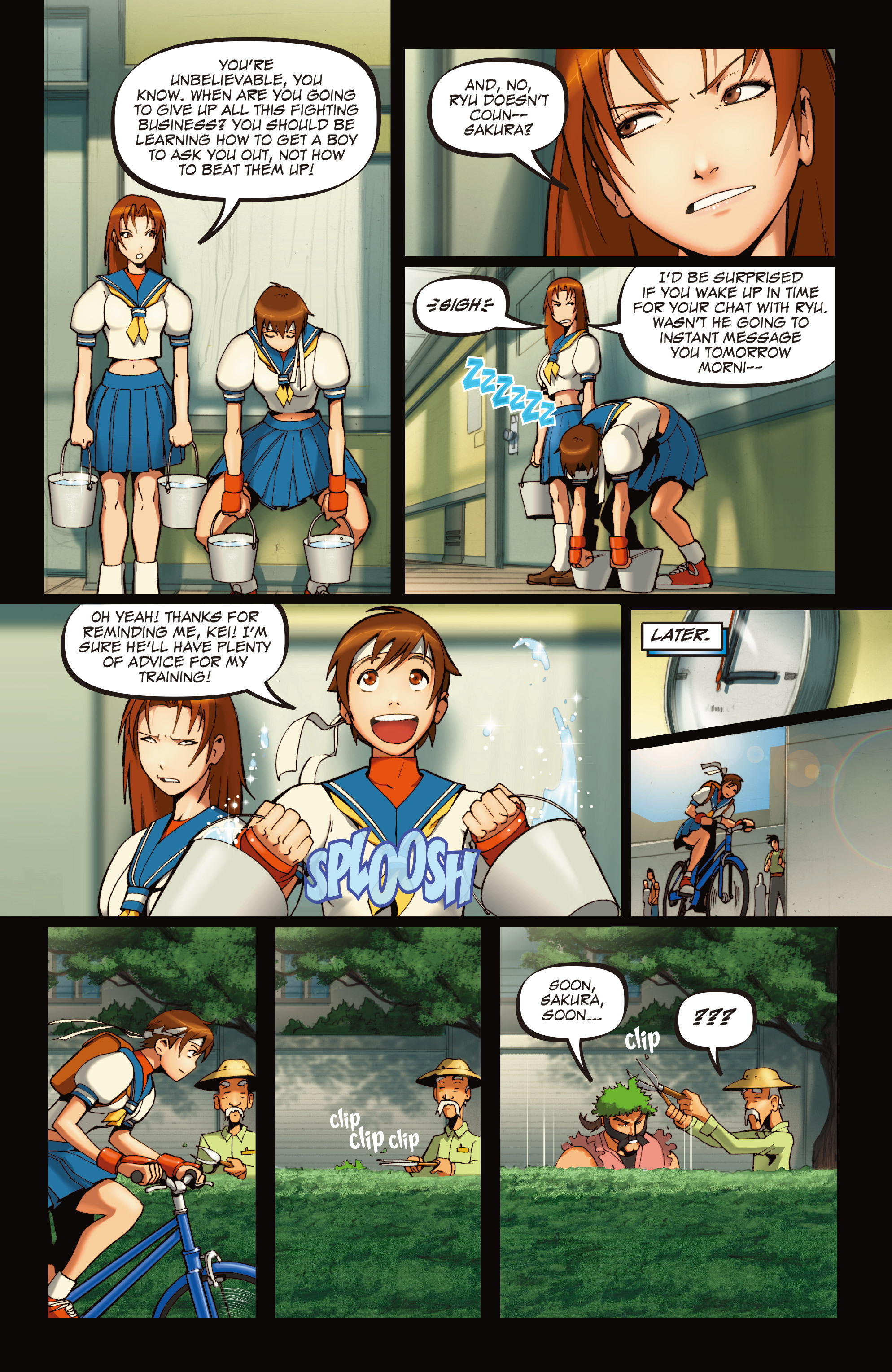Read online Street Fighter Legends: Sakura comic -  Issue #1 - 11