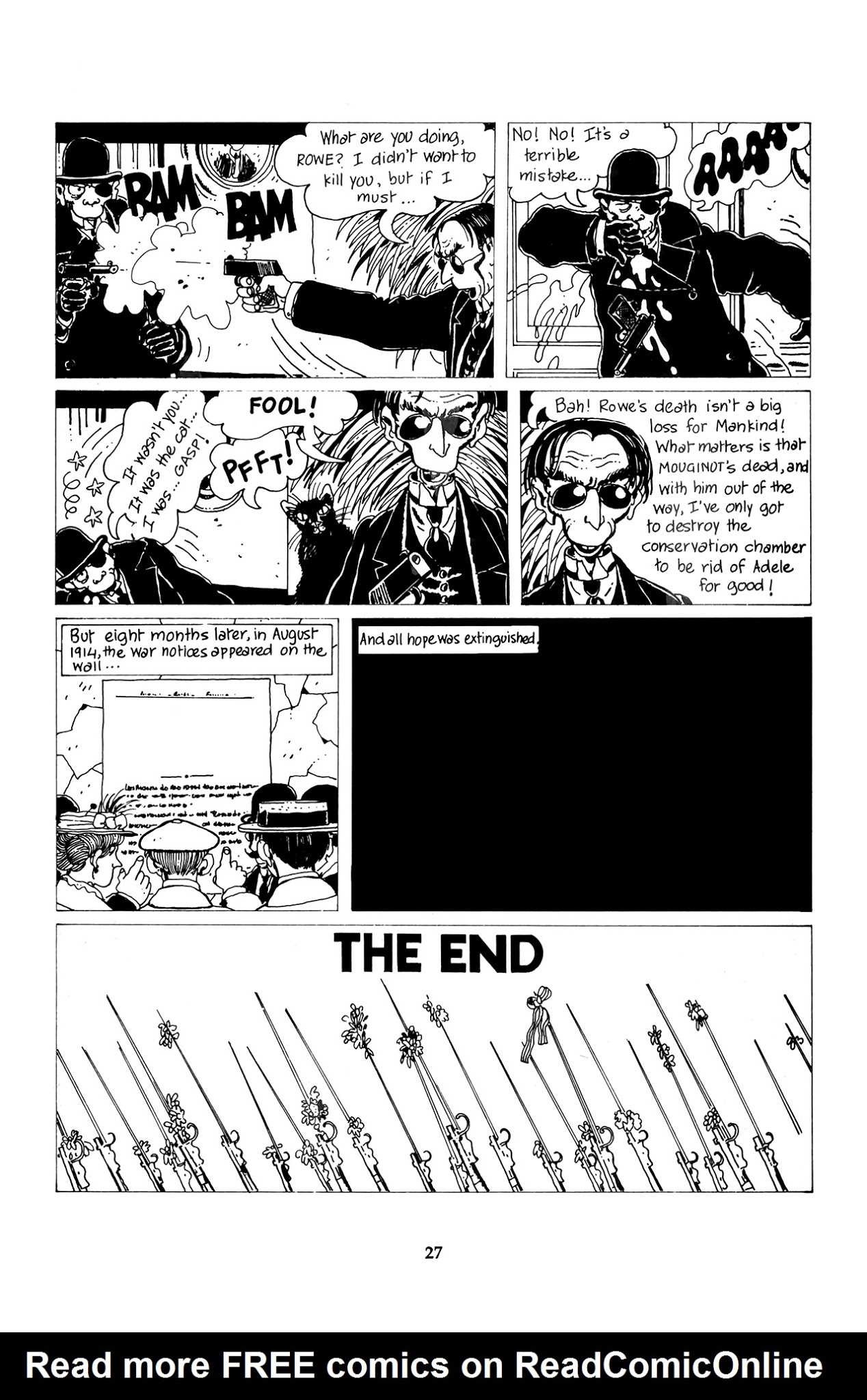 Read online Cheval Noir comic -  Issue #23 - 29