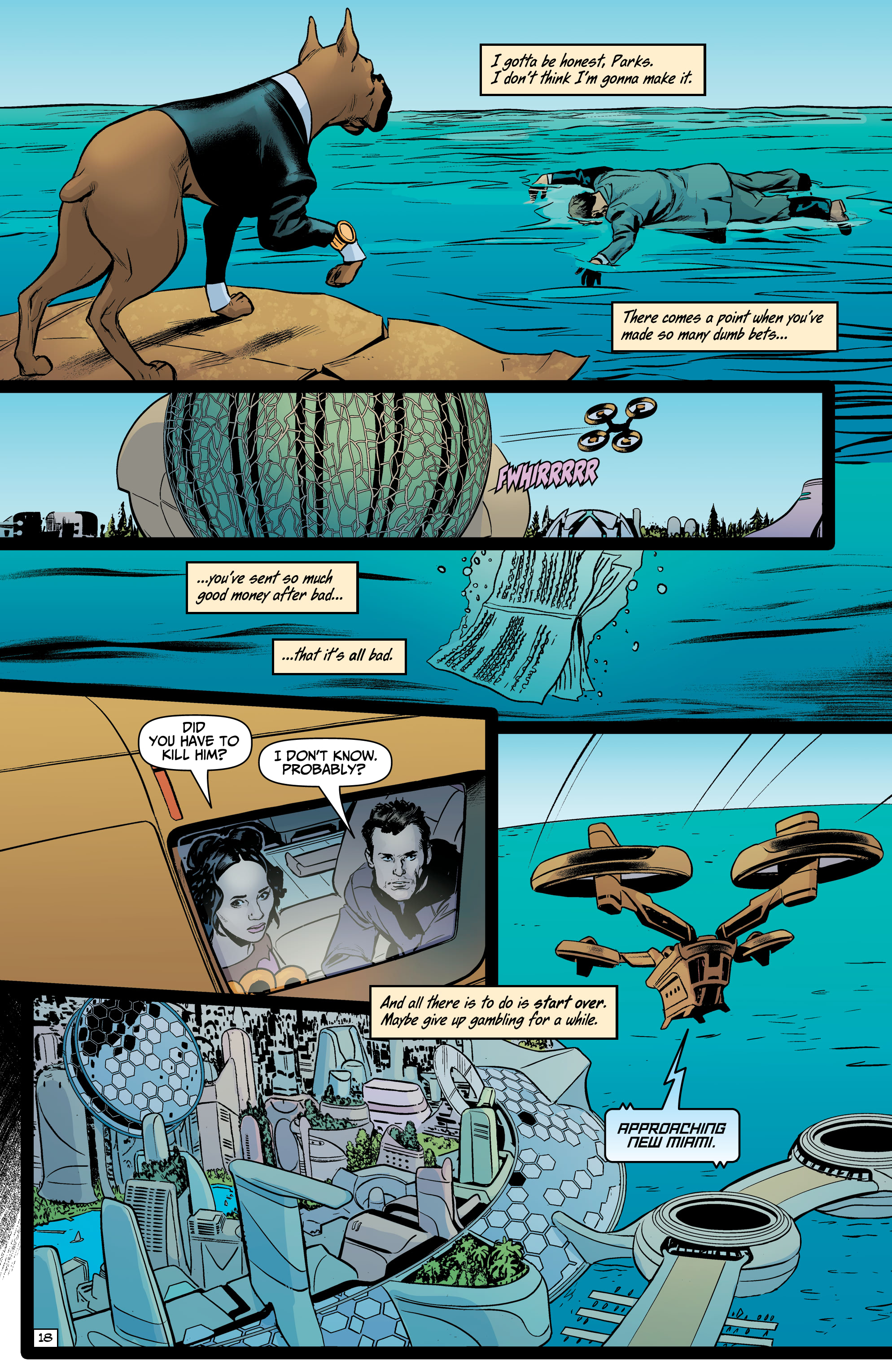 Read online Billionaire Island: Cult of Dogs comic -  Issue #6 - 20