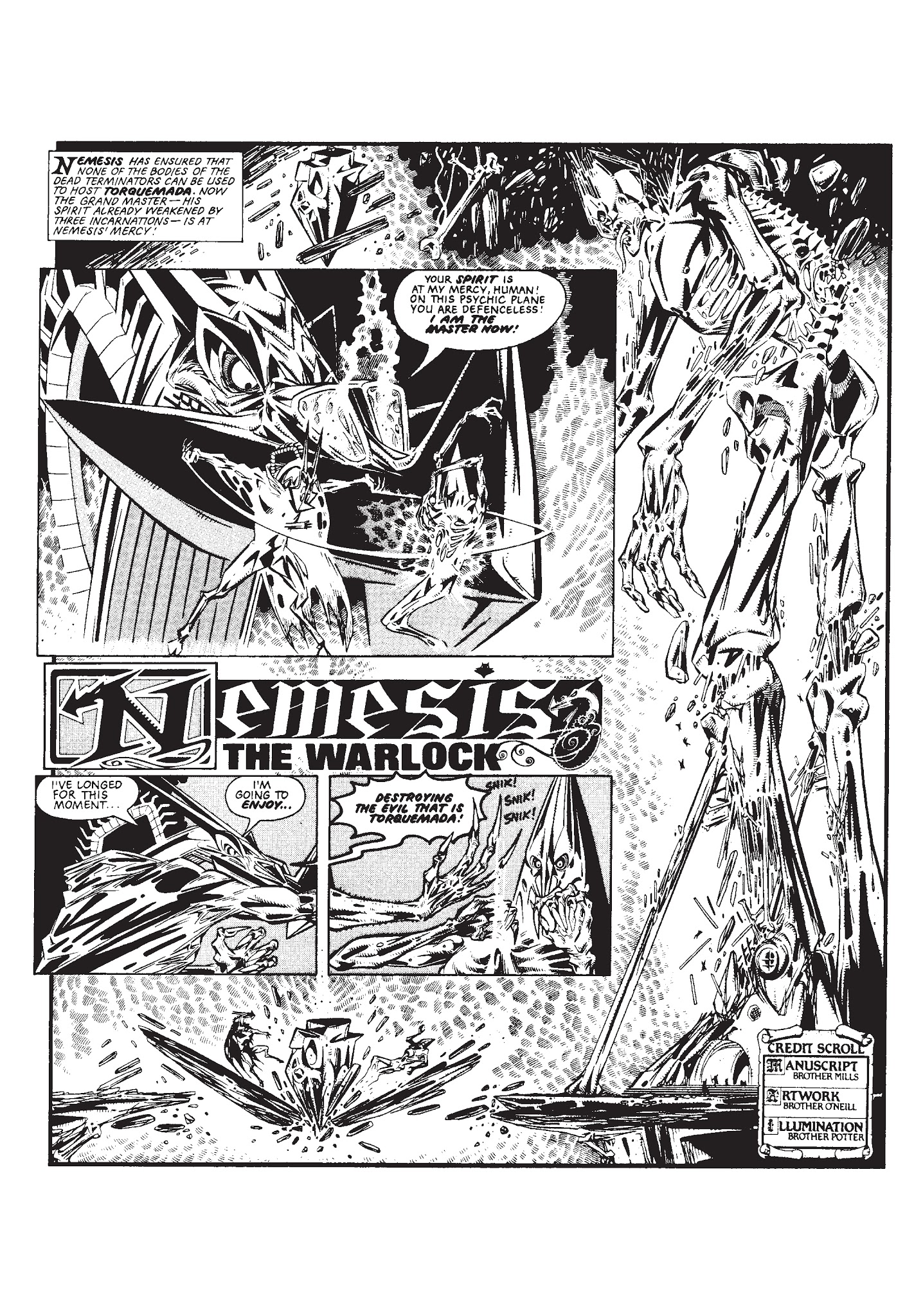Read online The Complete Nemesis The Warlock comic -  Issue # TPB 1 - 86