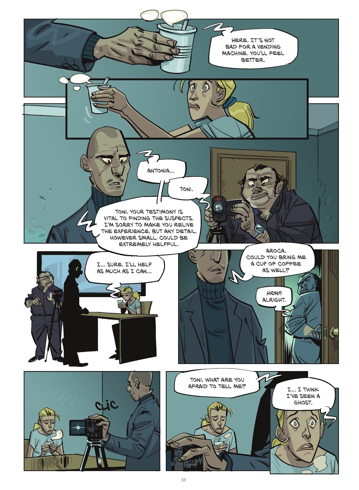Read online The Ghost of Gaudi comic -  Issue # TPB - 33