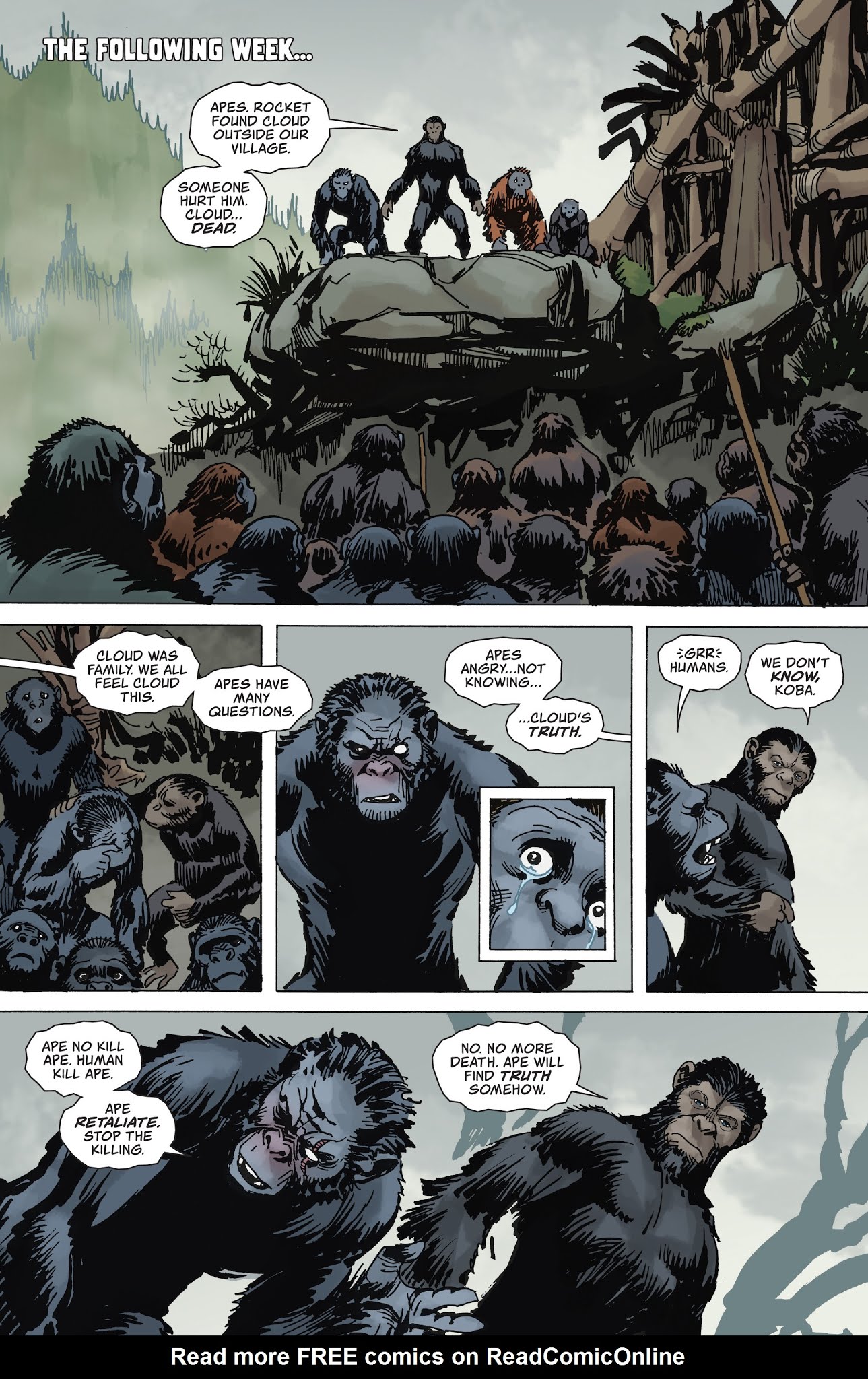 Read online Planet of the Apes: The Simian Age comic -  Issue # Full - 36