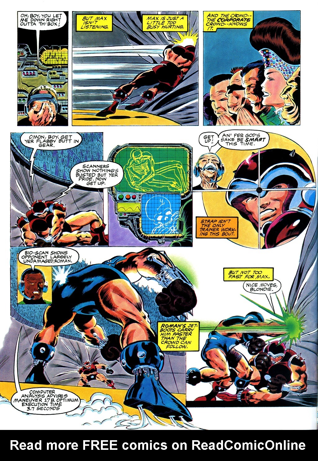 Read online Marvel Graphic Novel comic -  Issue #8 - Super Boxers - 56