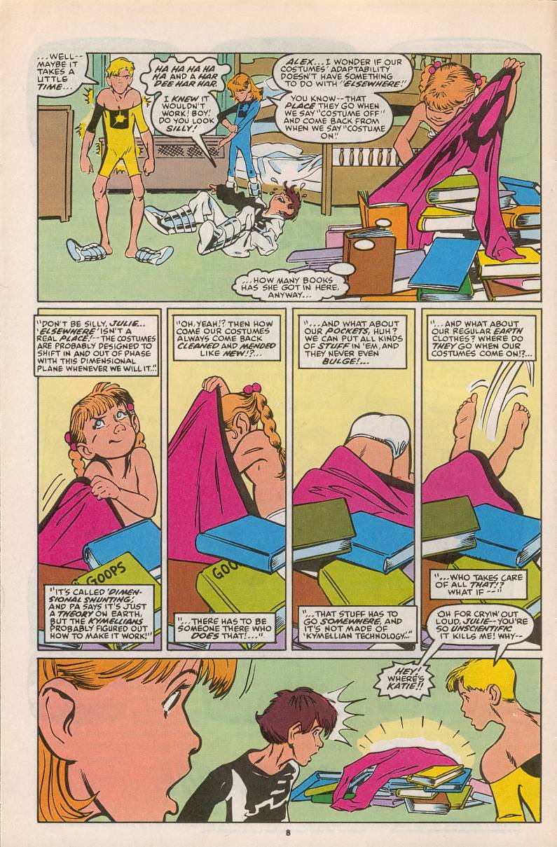 Read online Power Pack (1984) comic -  Issue #47 - 8