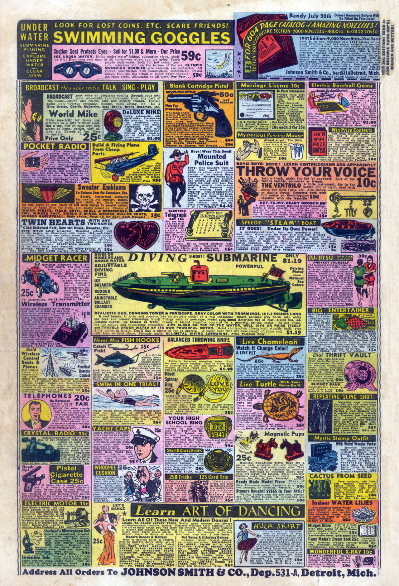 Read online Fight Comics comic -  Issue #9 - 68