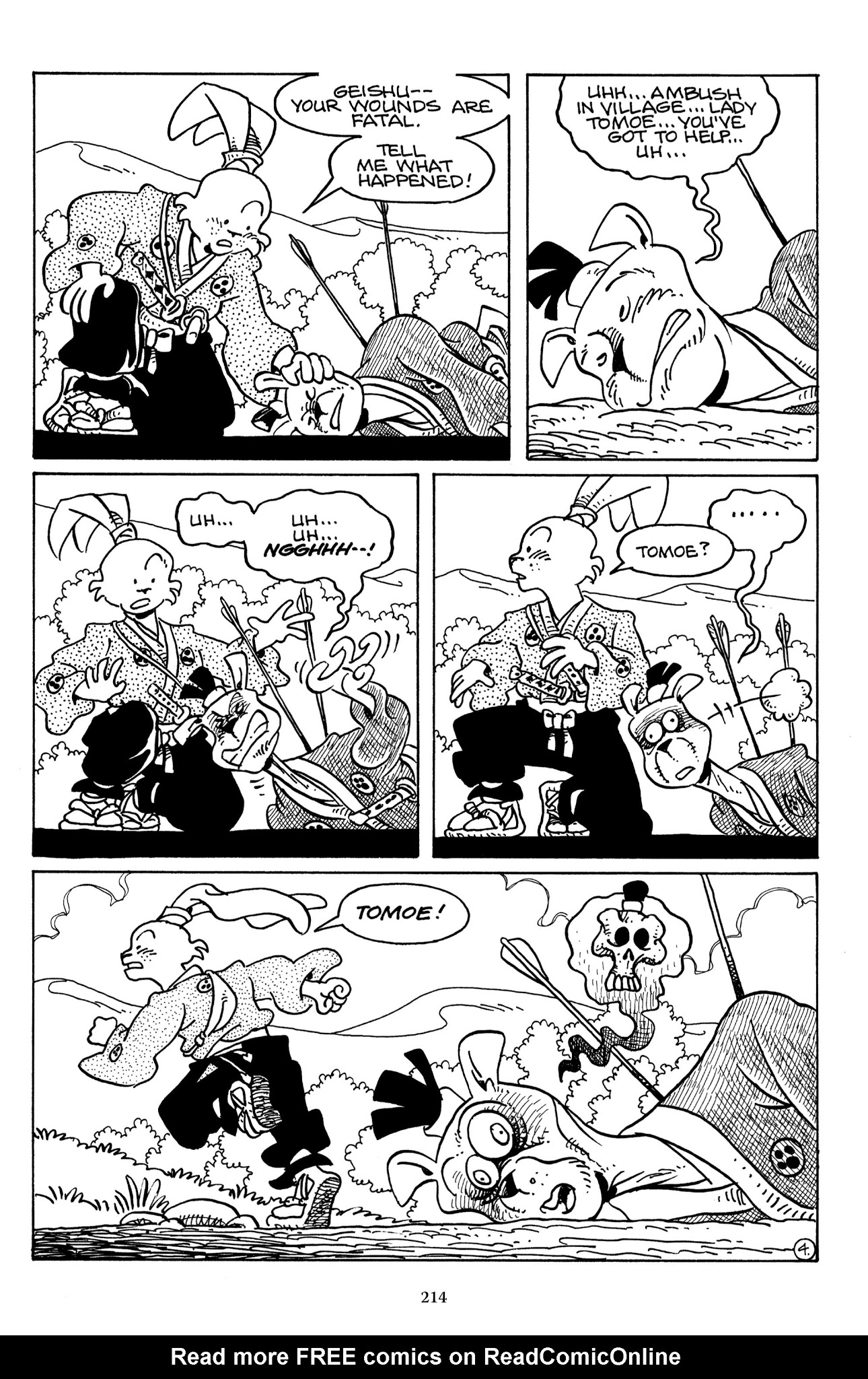 Read online The Usagi Yojimbo Saga comic -  Issue # TPB 5 - 211