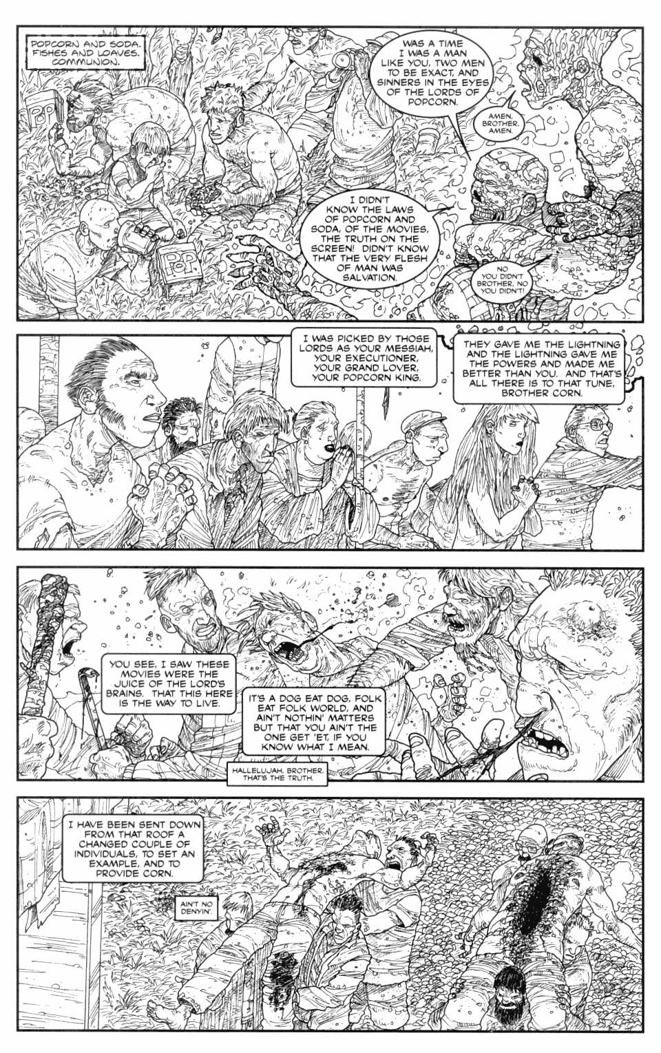 Read online Joe R. Lansdale's The Drive-In comic -  Issue #3 - 10