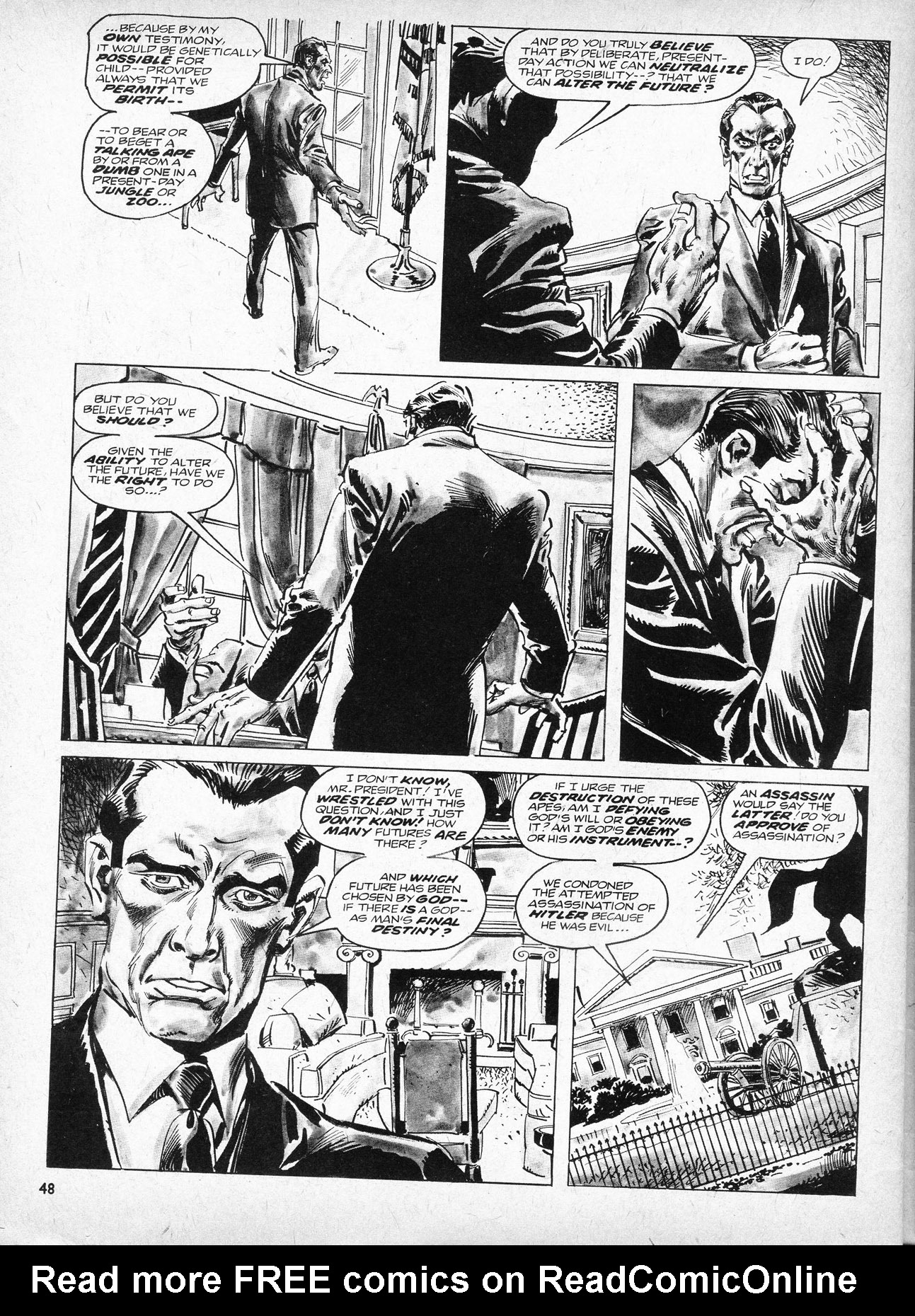 Read online Planet of the Apes comic -  Issue #14 - 48