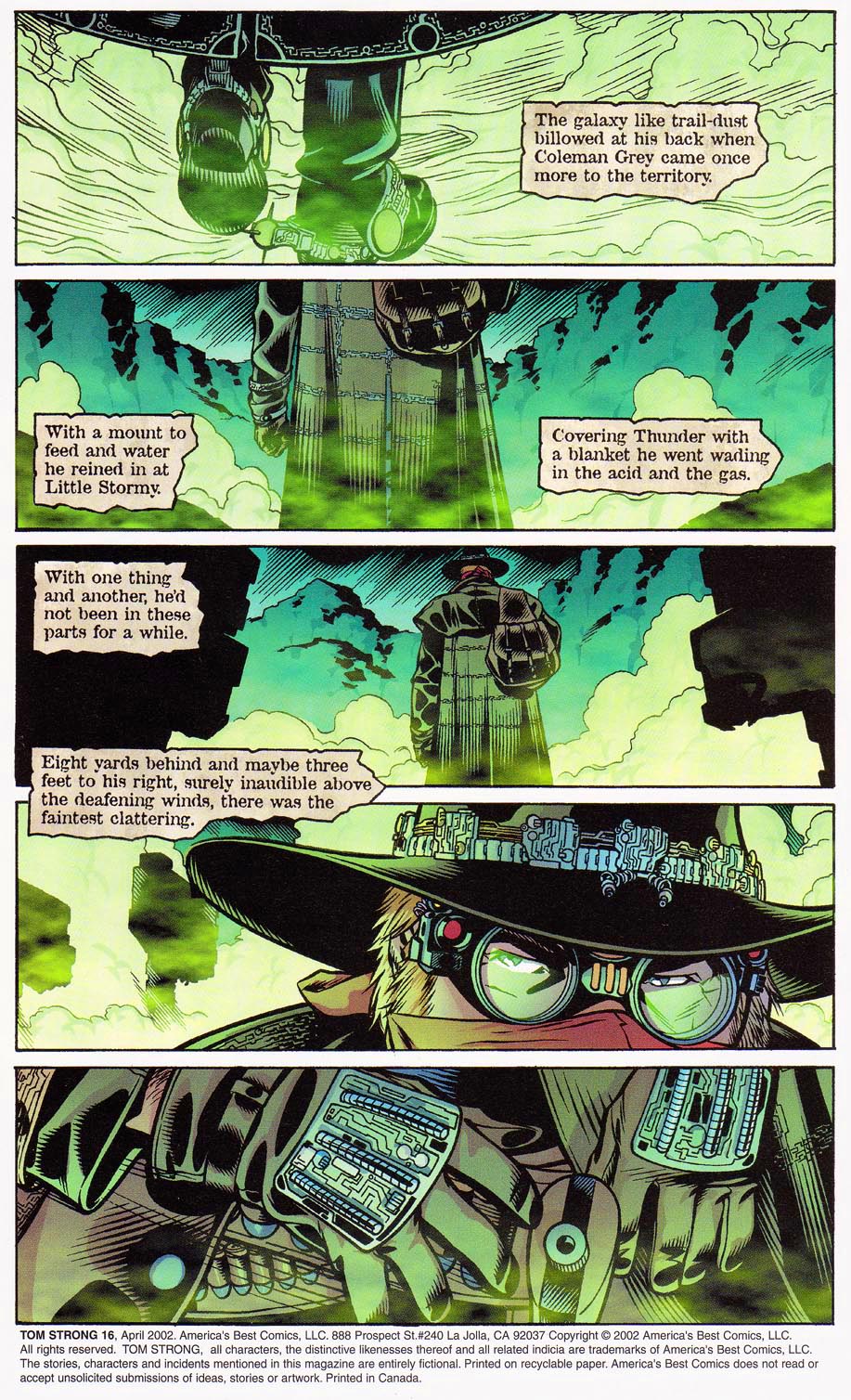 Read online Tom Strong comic -  Issue #16 - 2
