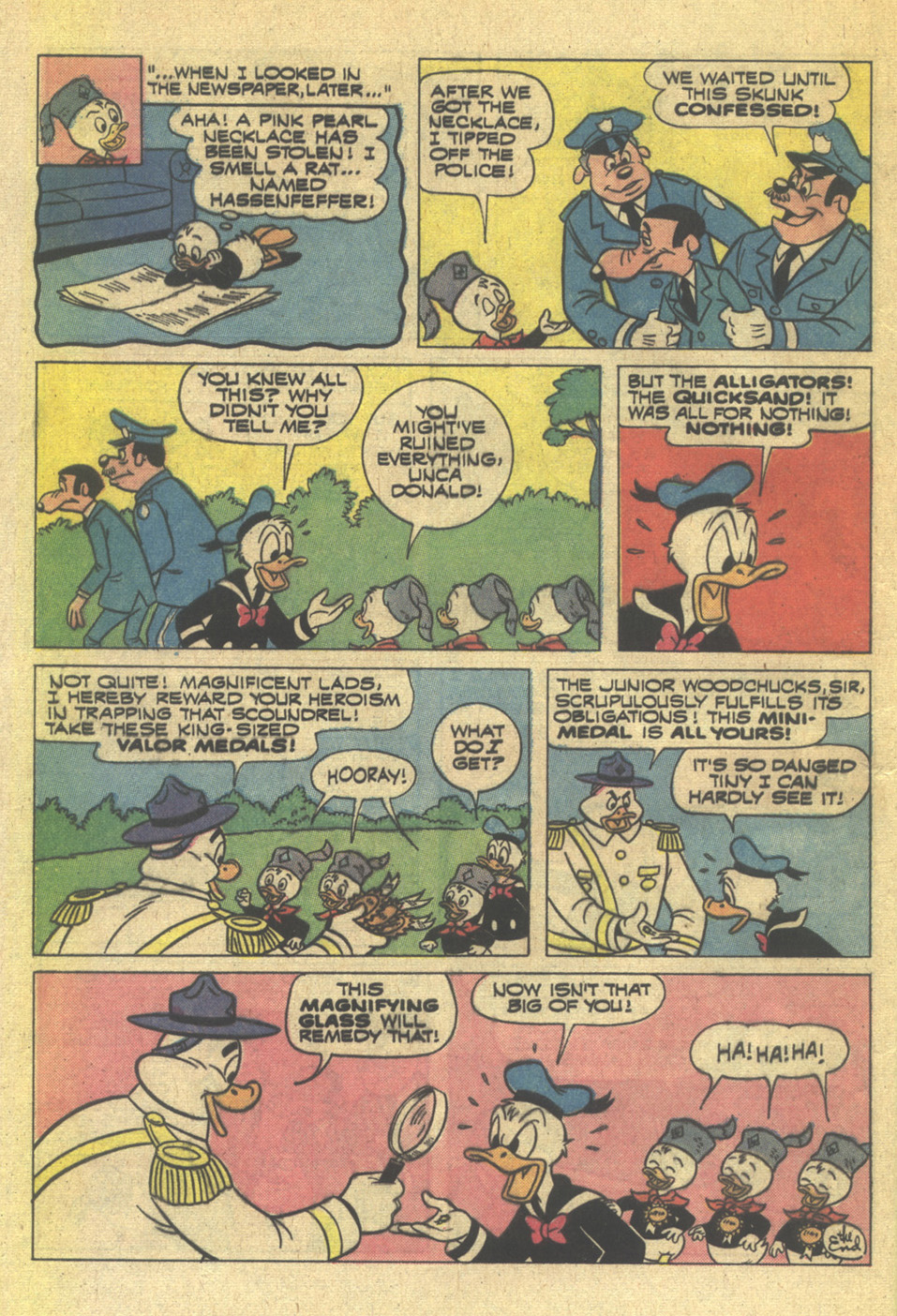 Read online Huey, Dewey, and Louie Junior Woodchucks comic -  Issue #17 - 32