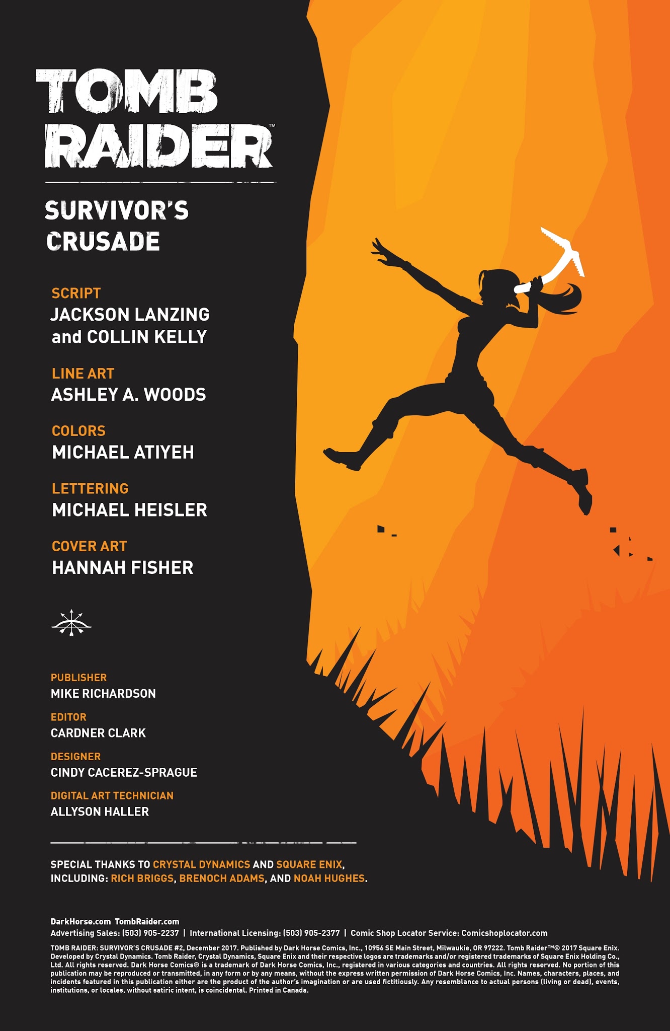 Read online Tomb Raider: Survivor's Crusade comic -  Issue #2 - 2