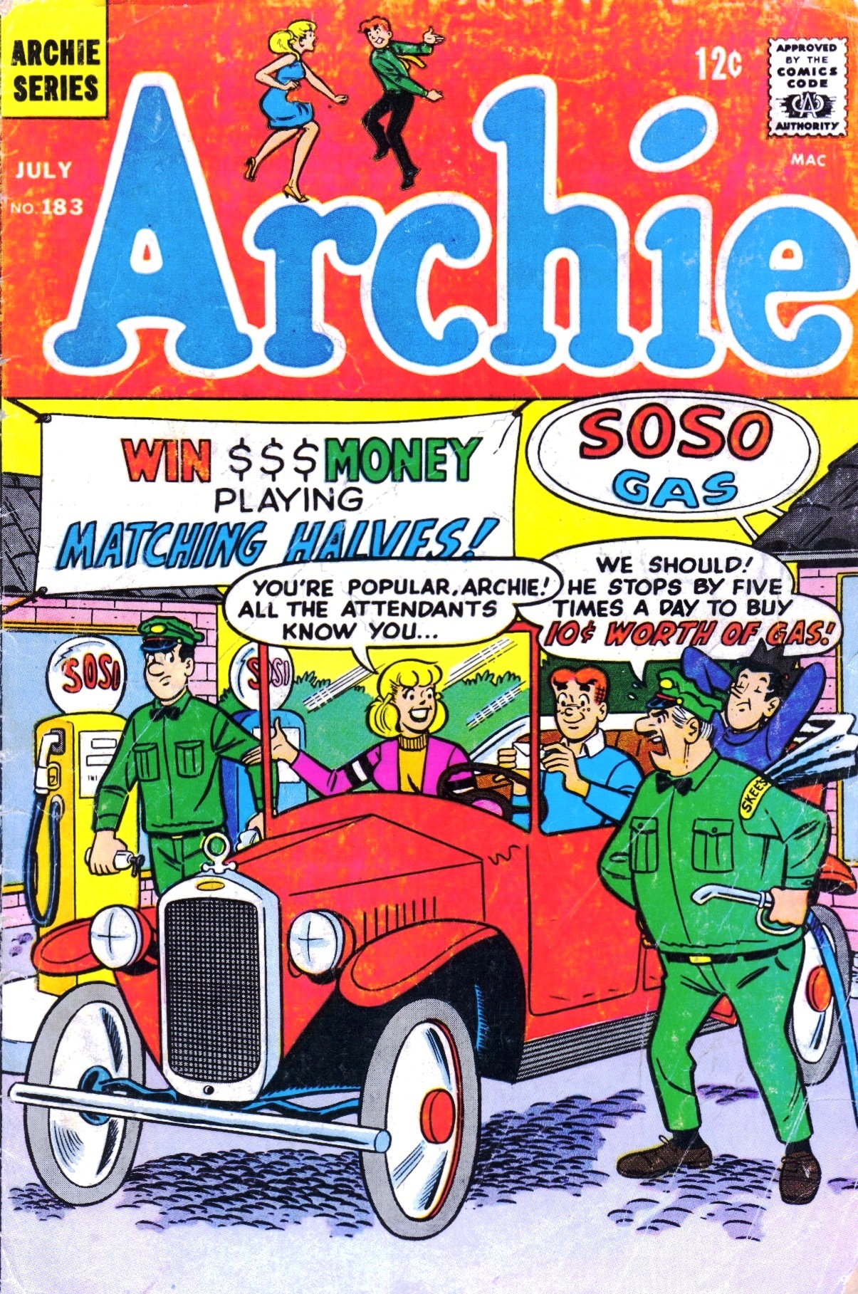 Read online Archie (1960) comic -  Issue #183 - 1