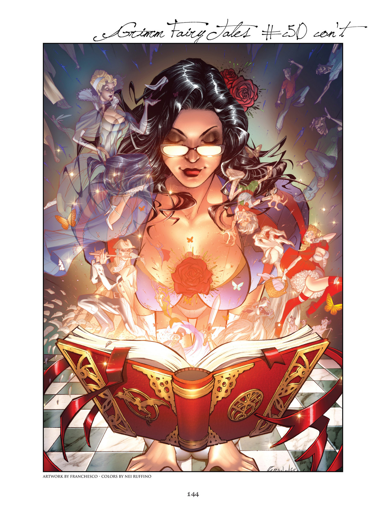 Read online Grimm Fairy Tales: Art Book comic -  Issue # TPB - 143