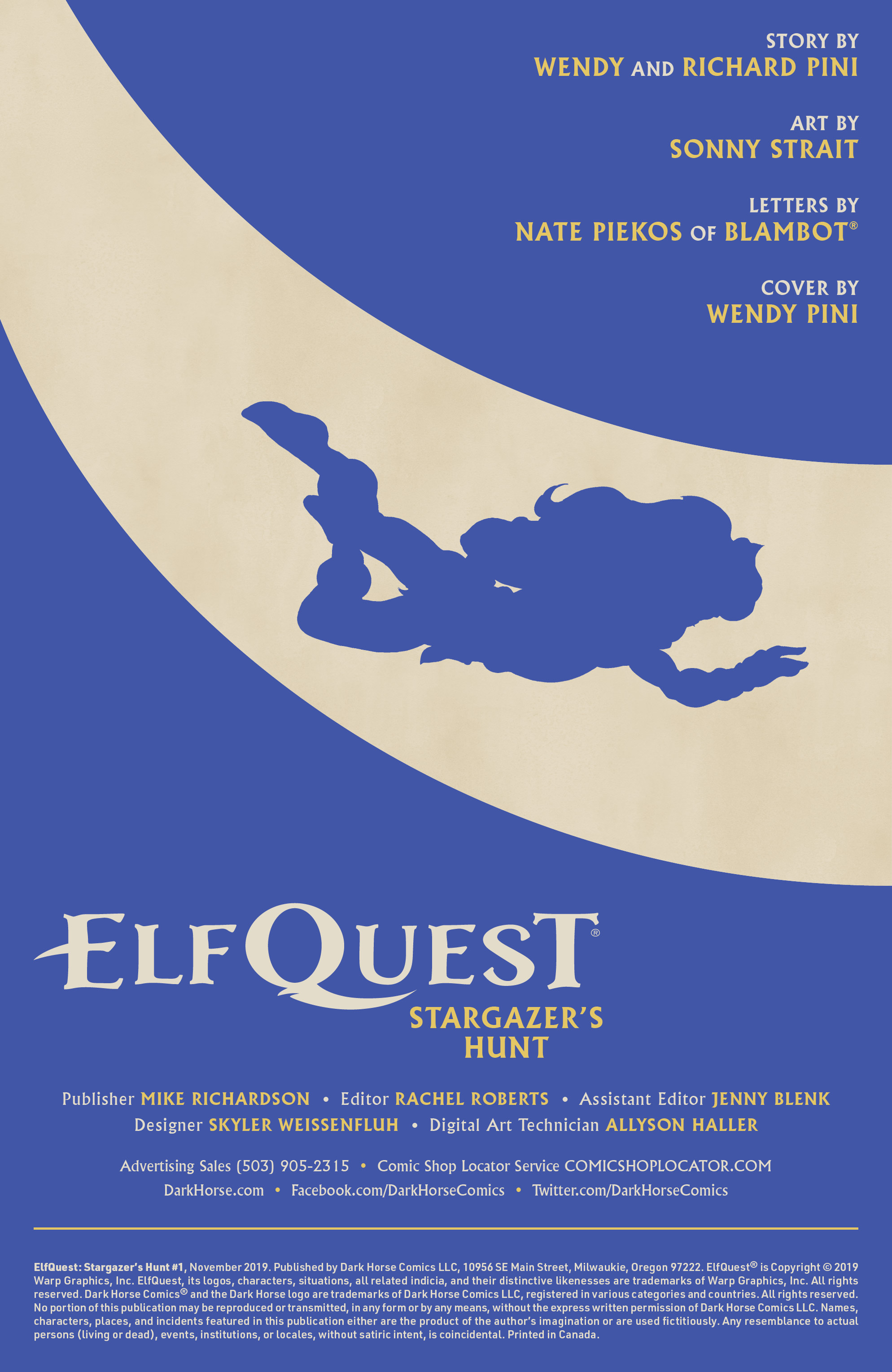 Read online Elfquest: Stargazer's Hunt comic -  Issue #1 - 2